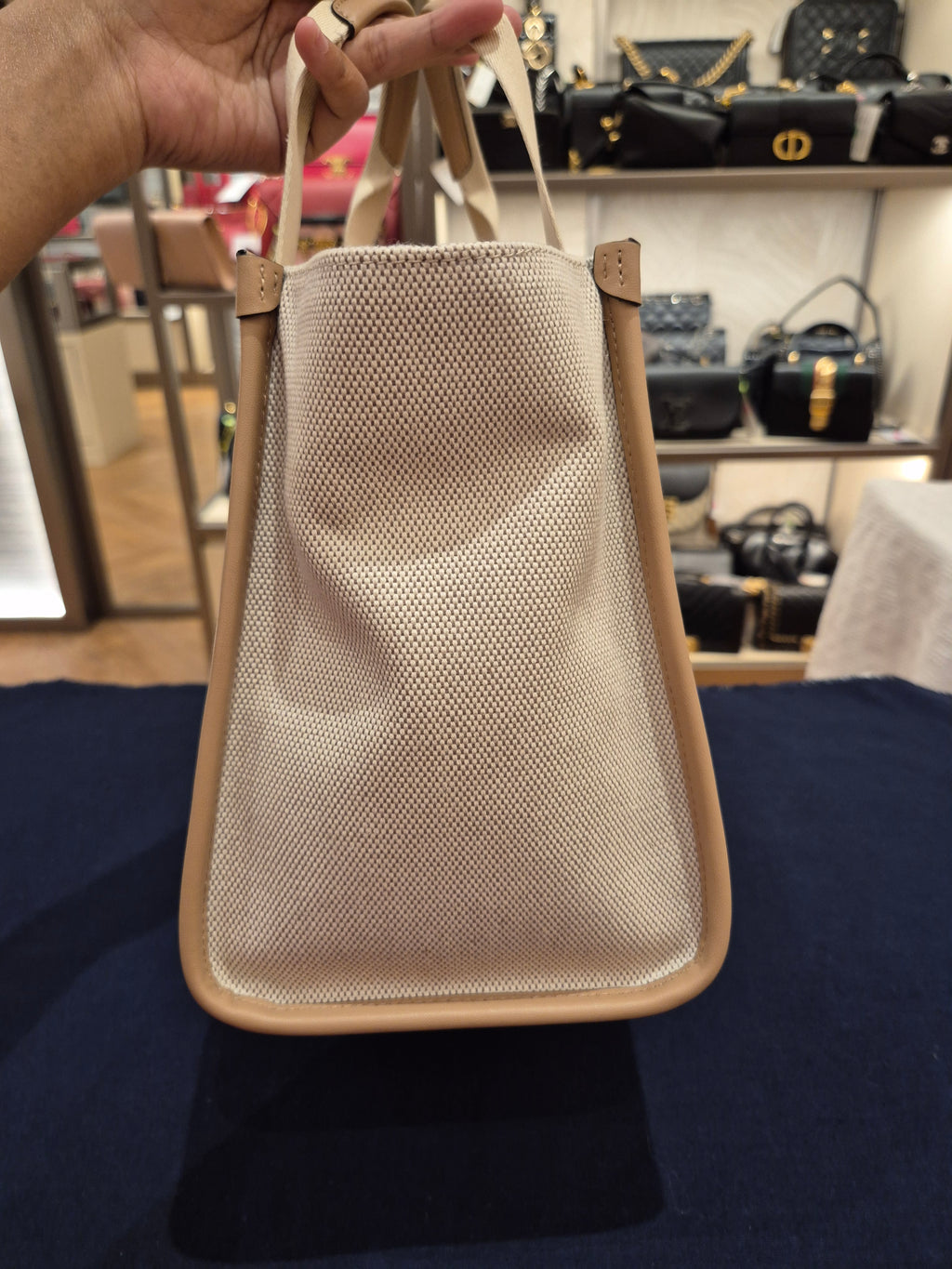 Kate Spade Kip Canvas Tote Light Fawn