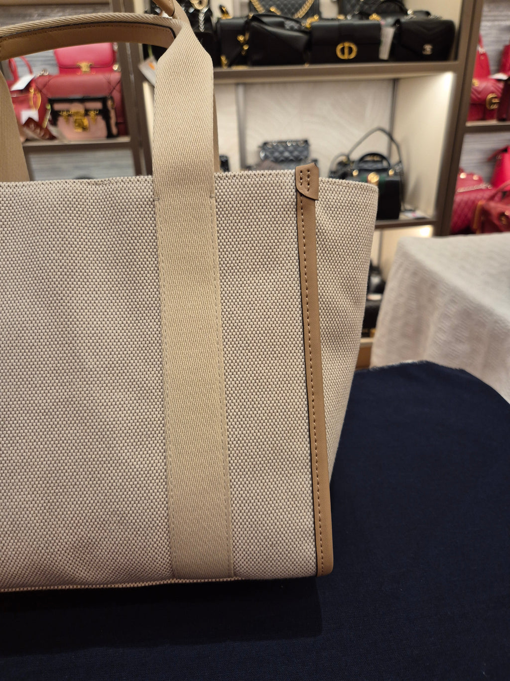 Kate Spade Kip Canvas Tote Light Fawn