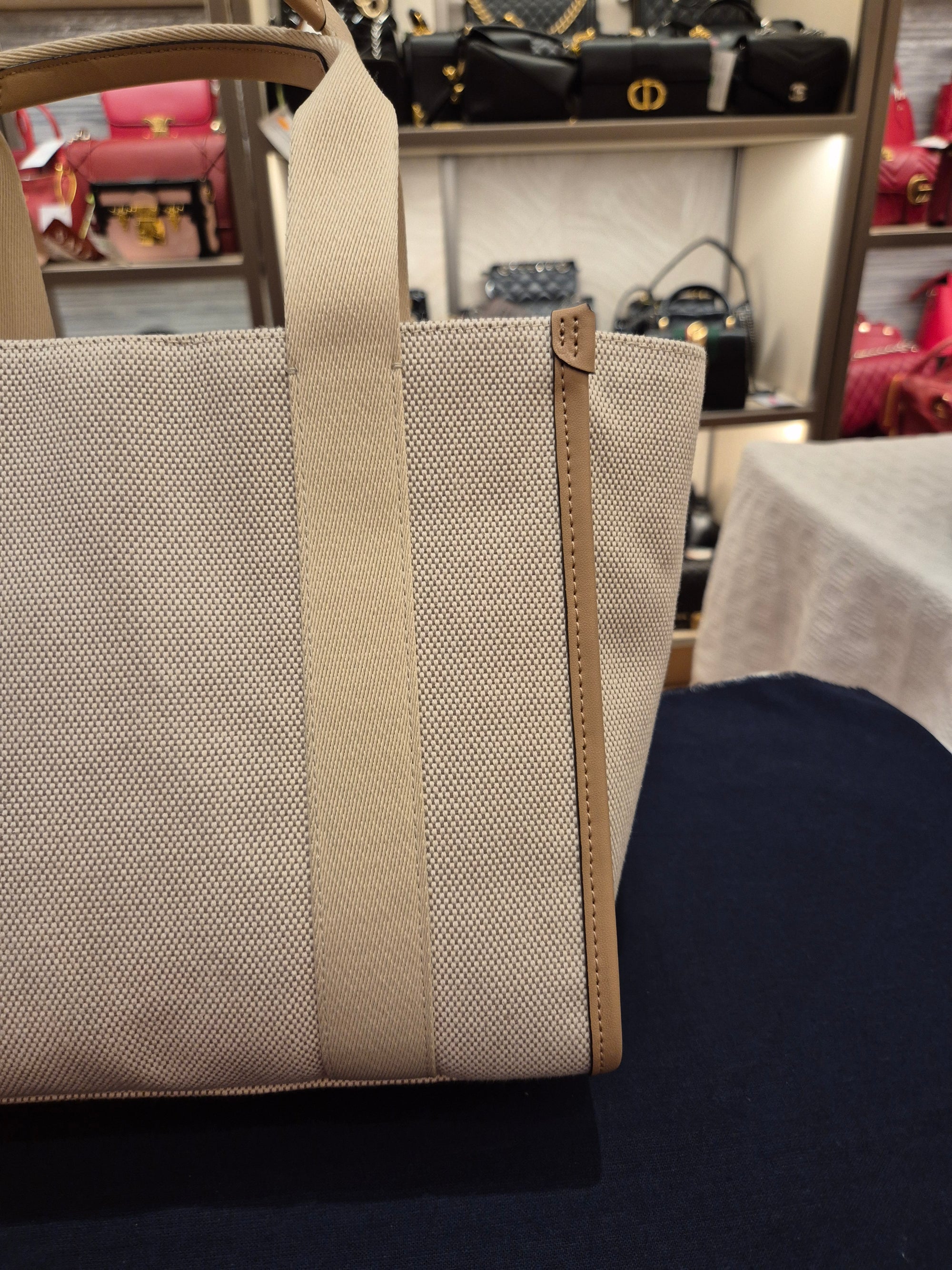 Kate Spade Kip Canvas Tote Light Fawn