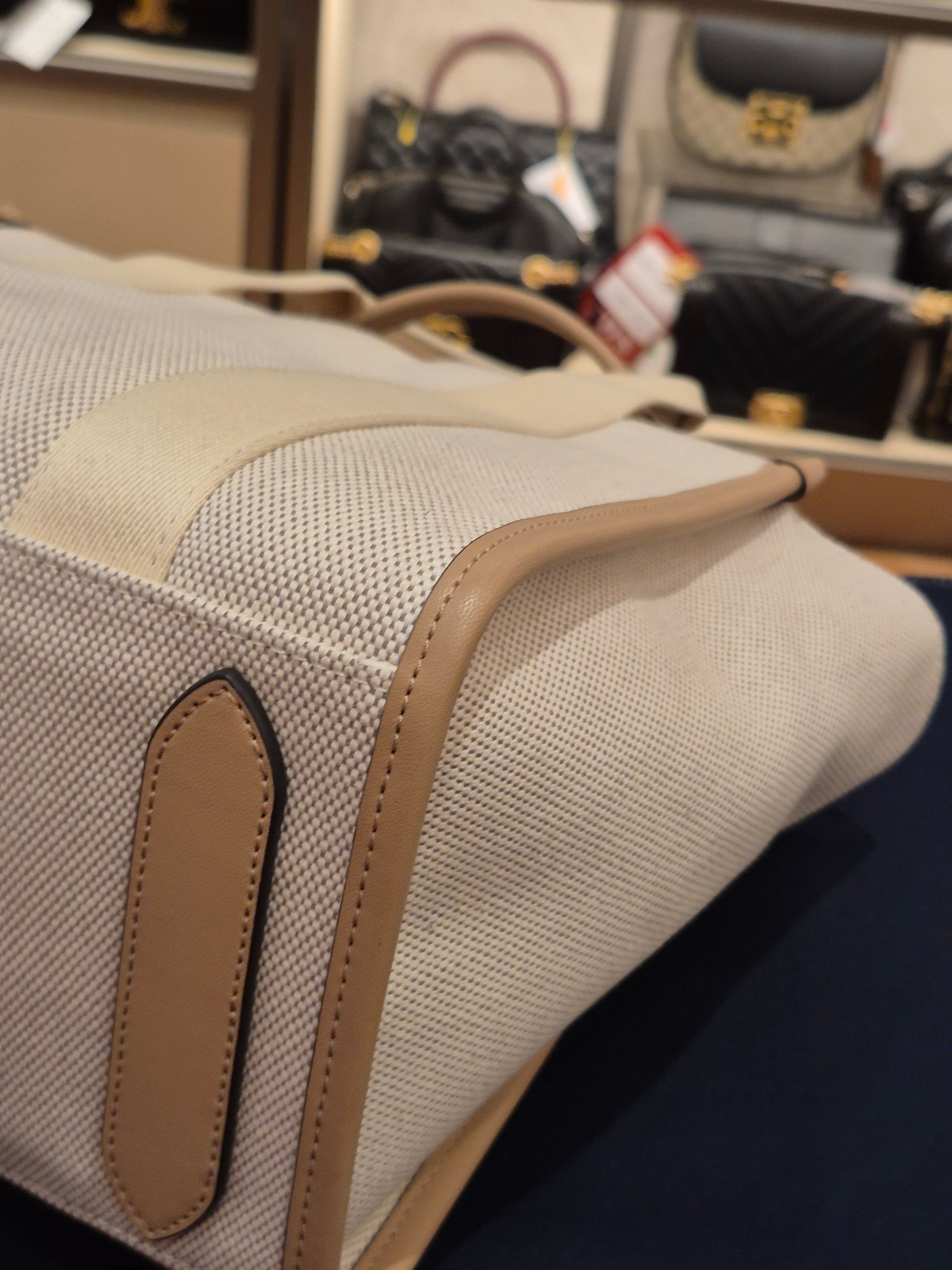 Kate Spade Kip Canvas Tote Light Fawn