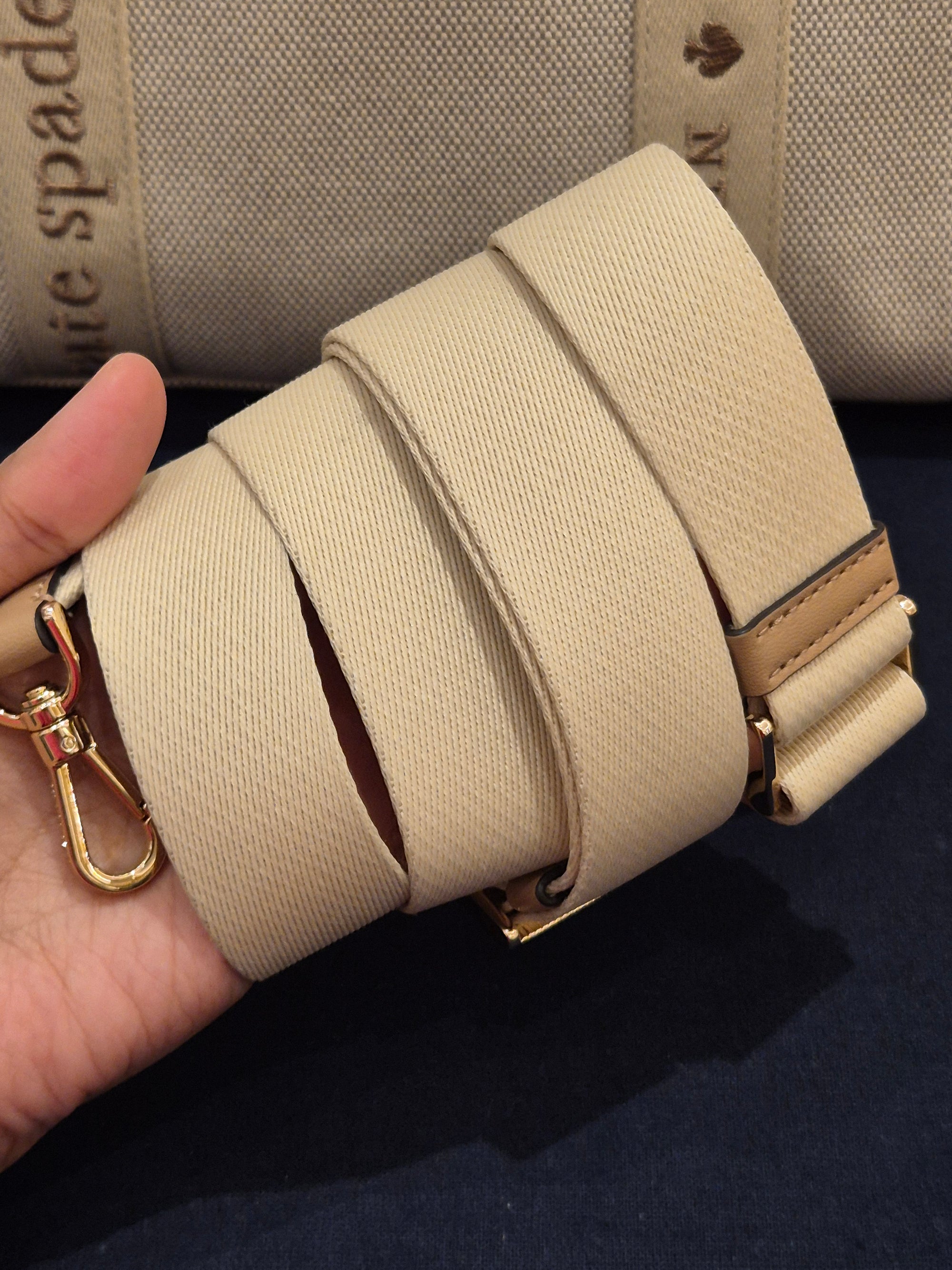 Kate Spade Kip Canvas Tote Light Fawn