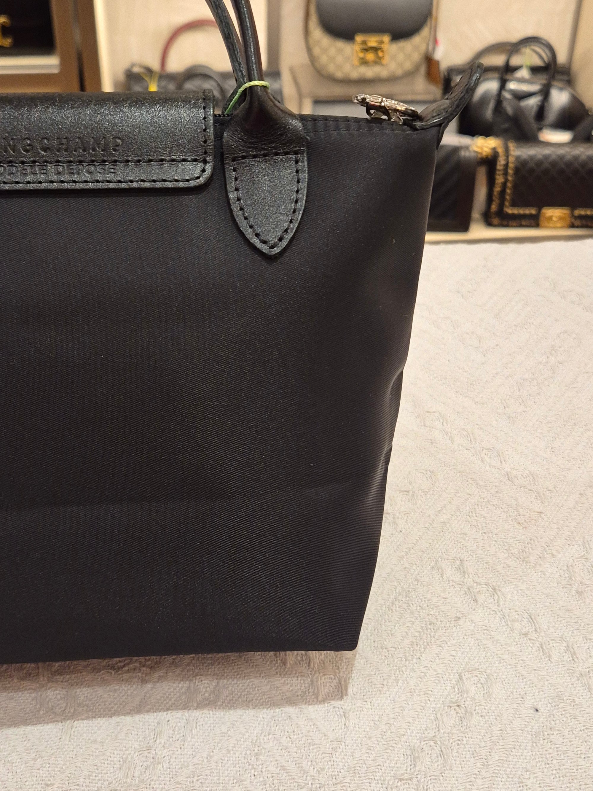 Longchamp Le Pliage Small Tote Black