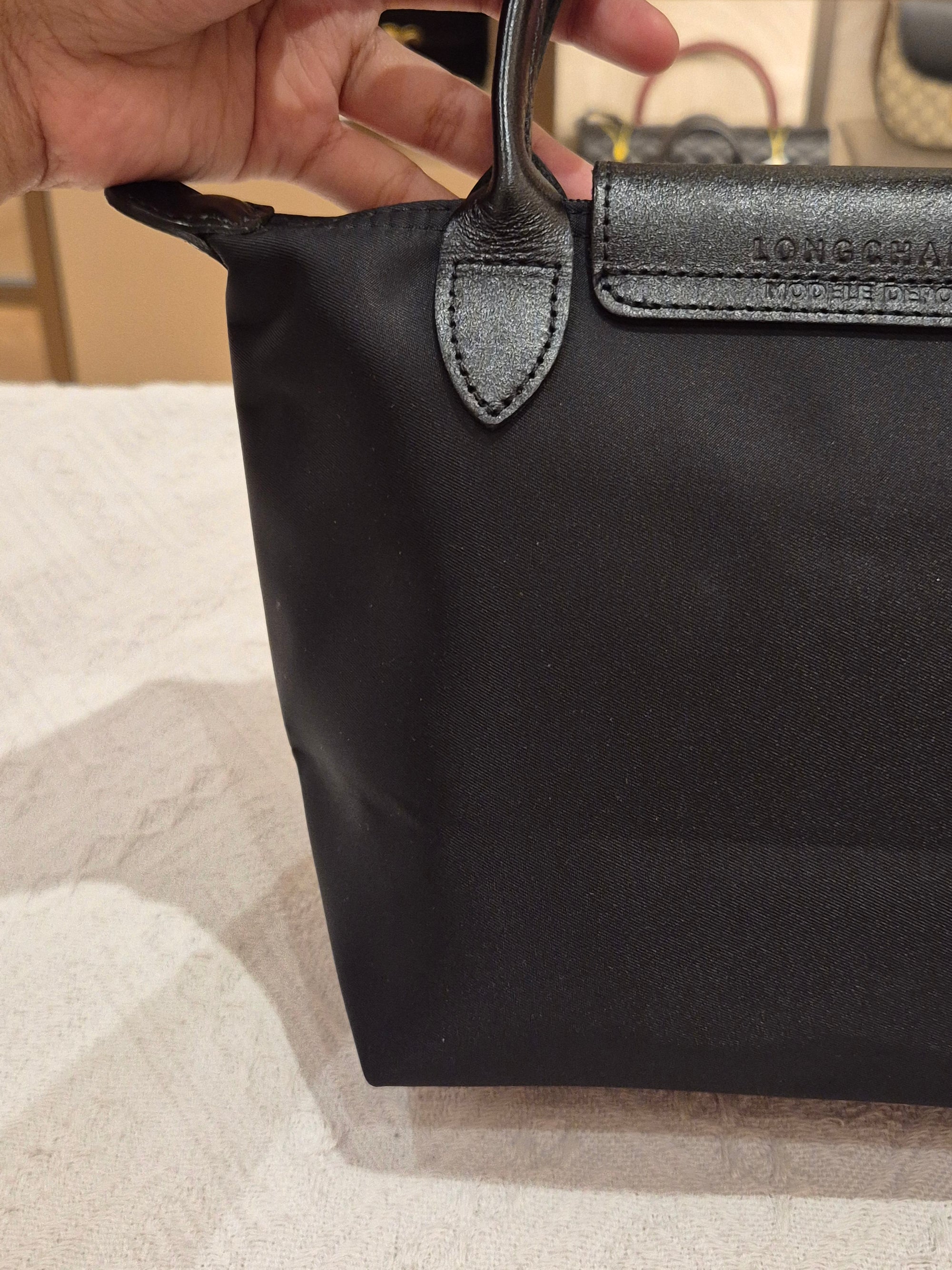 Longchamp Le Pliage Small Tote Black