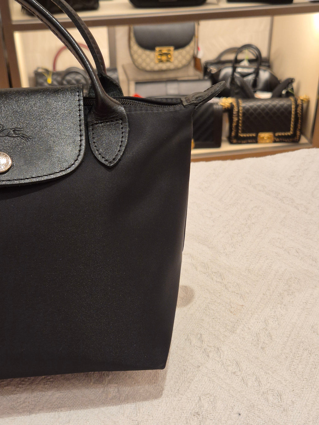 Longchamp Le Pliage Small Tote Black