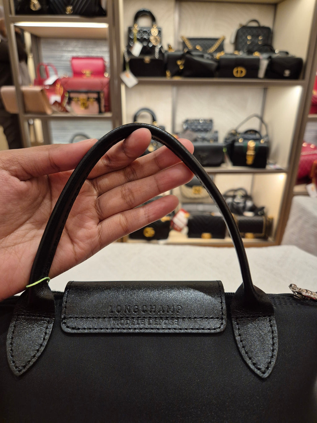 Longchamp Le Pliage Small Tote Black