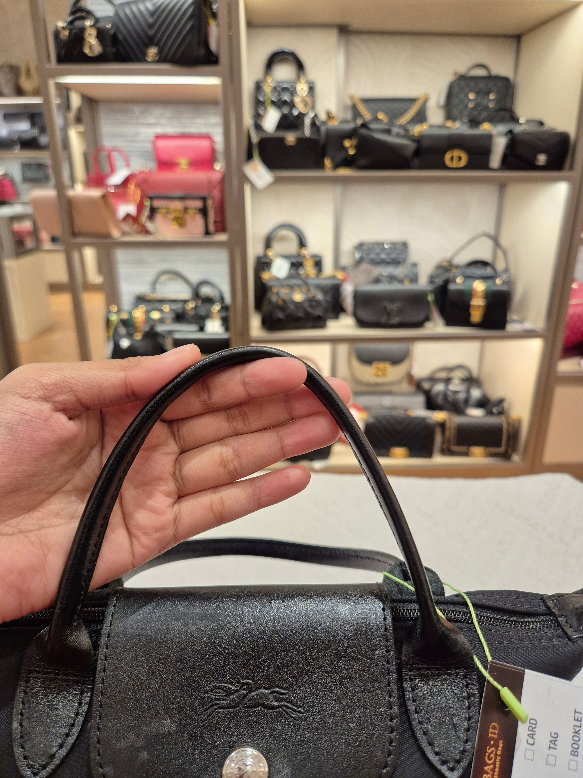 Longchamp Le Pliage Small Tote Black