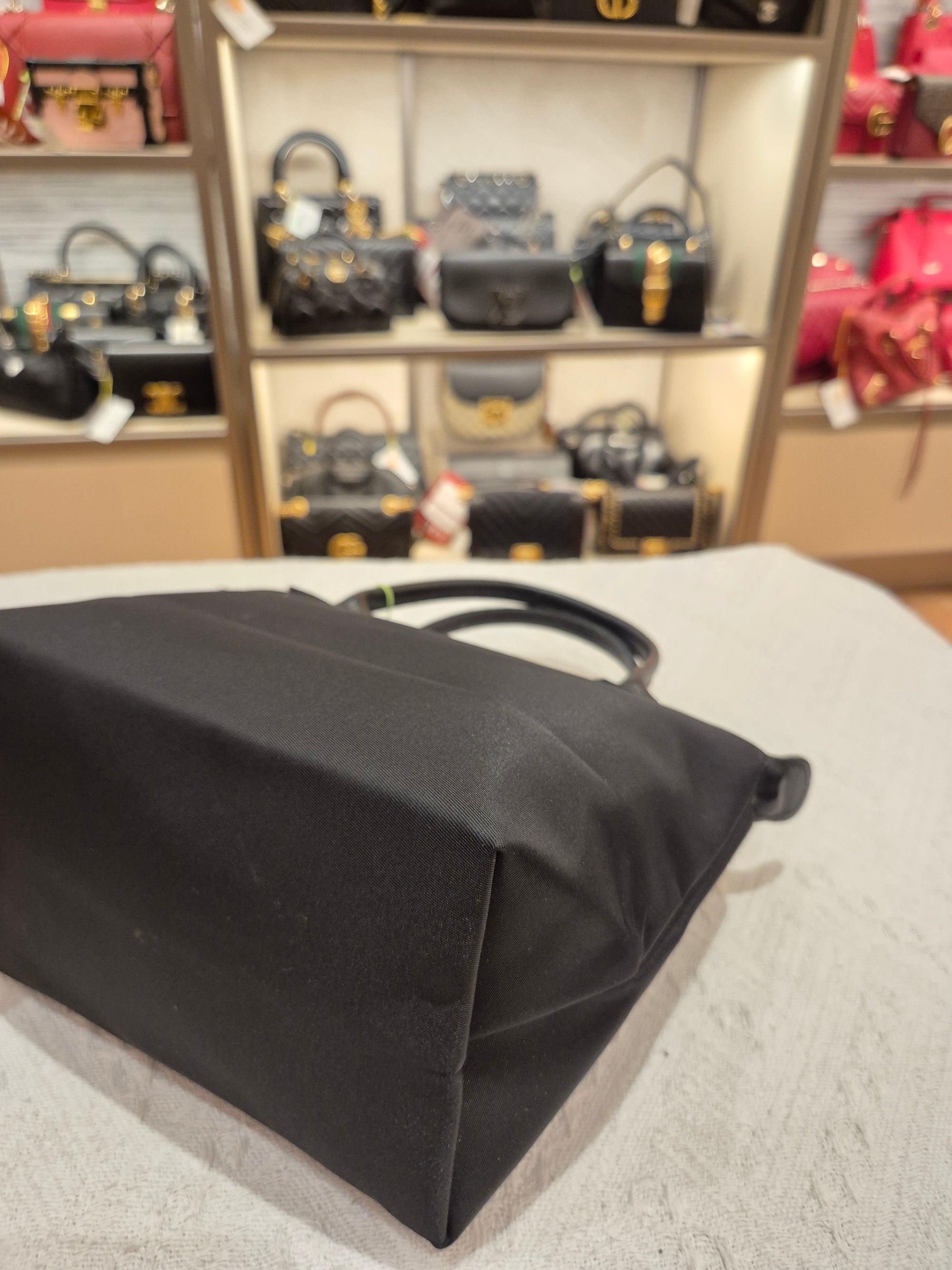 Longchamp Le Pliage Small Tote Black