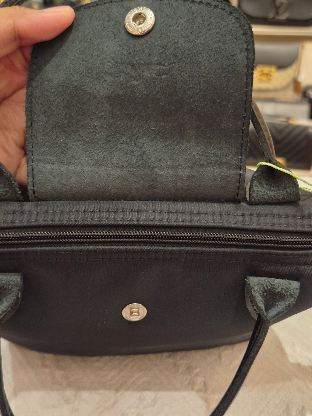 Longchamp Le Pliage Small Tote Black