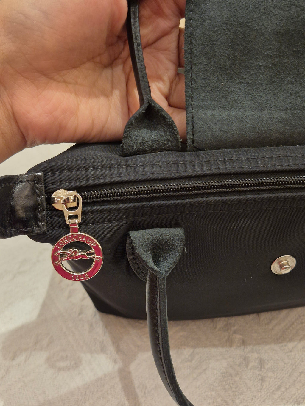 Longchamp Le Pliage Small Tote Black