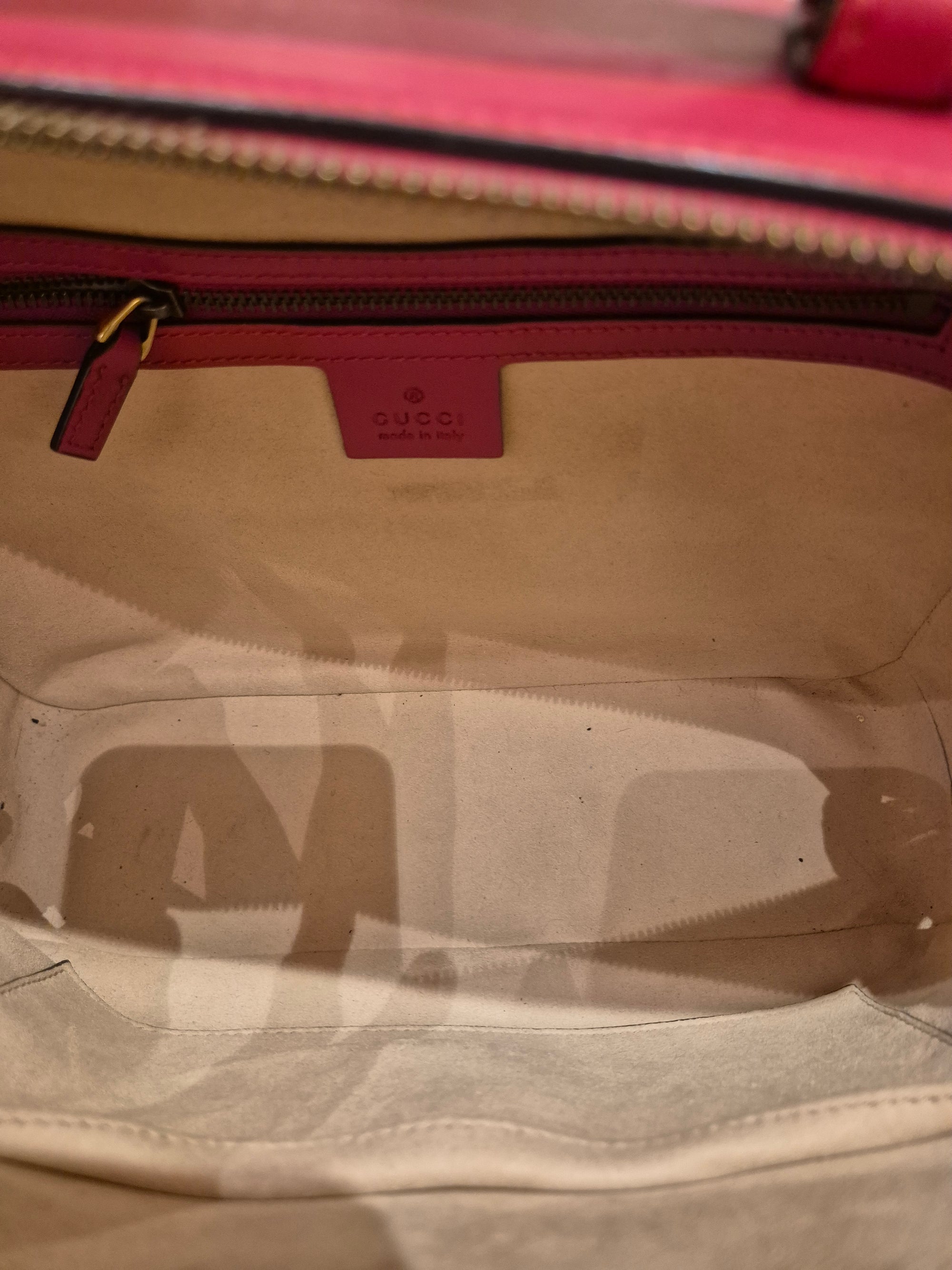 Gucci Marmont Top Handle Red