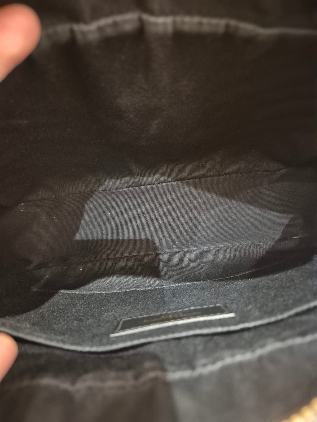Yves Saint Laurent LouLou Camera bag Seaweed