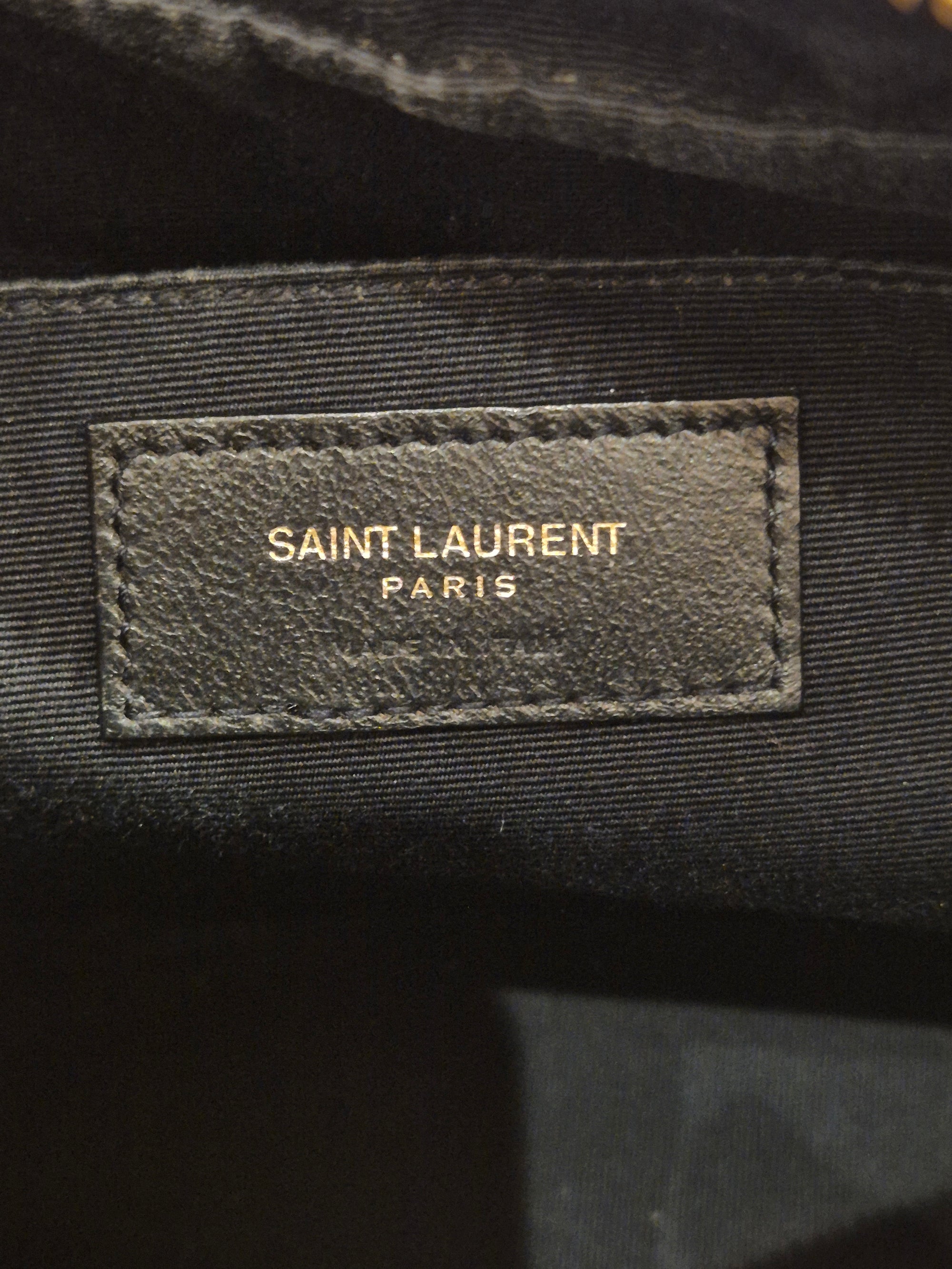 Yves Saint Laurent LouLou Camera bag Seaweed