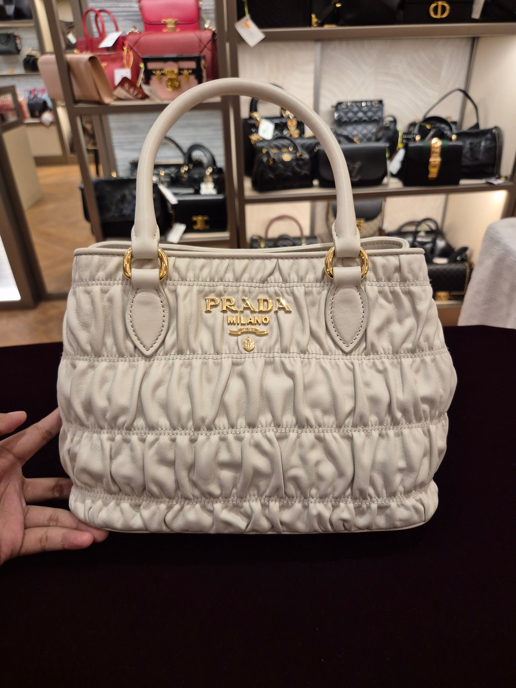 Prada Gaufree White