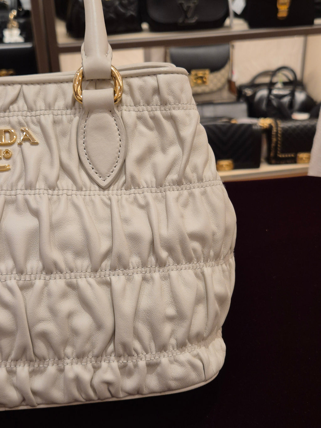 Prada Gaufree White