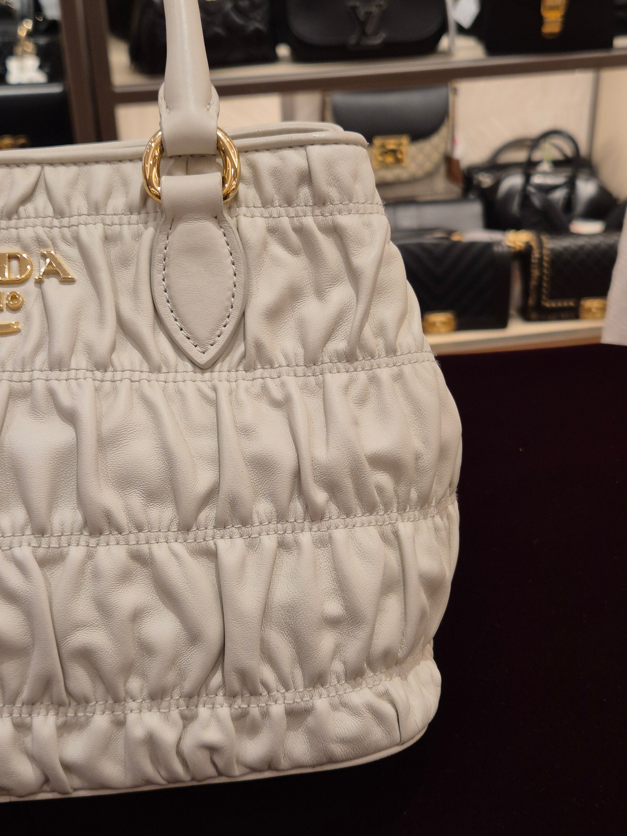 Prada Gaufree White