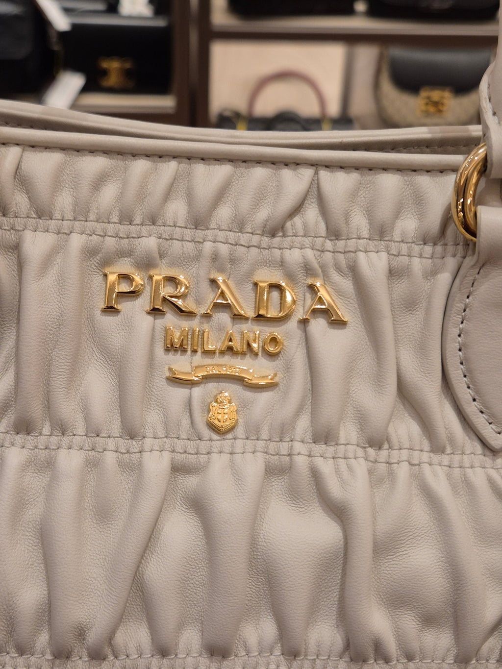 Prada Gaufree White