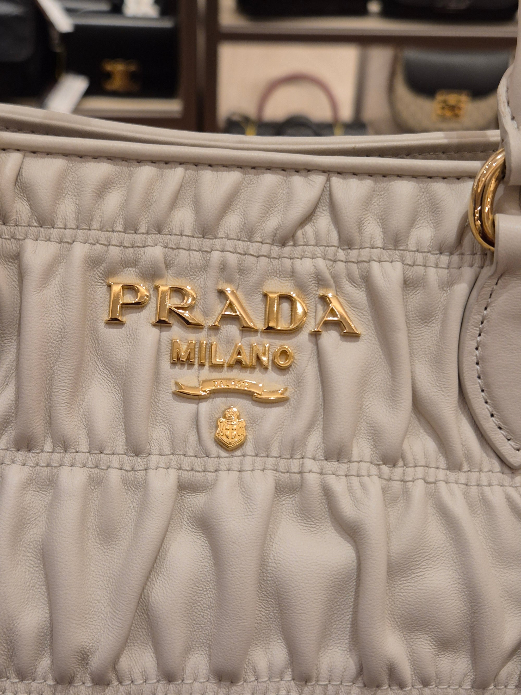 Prada Gaufree White