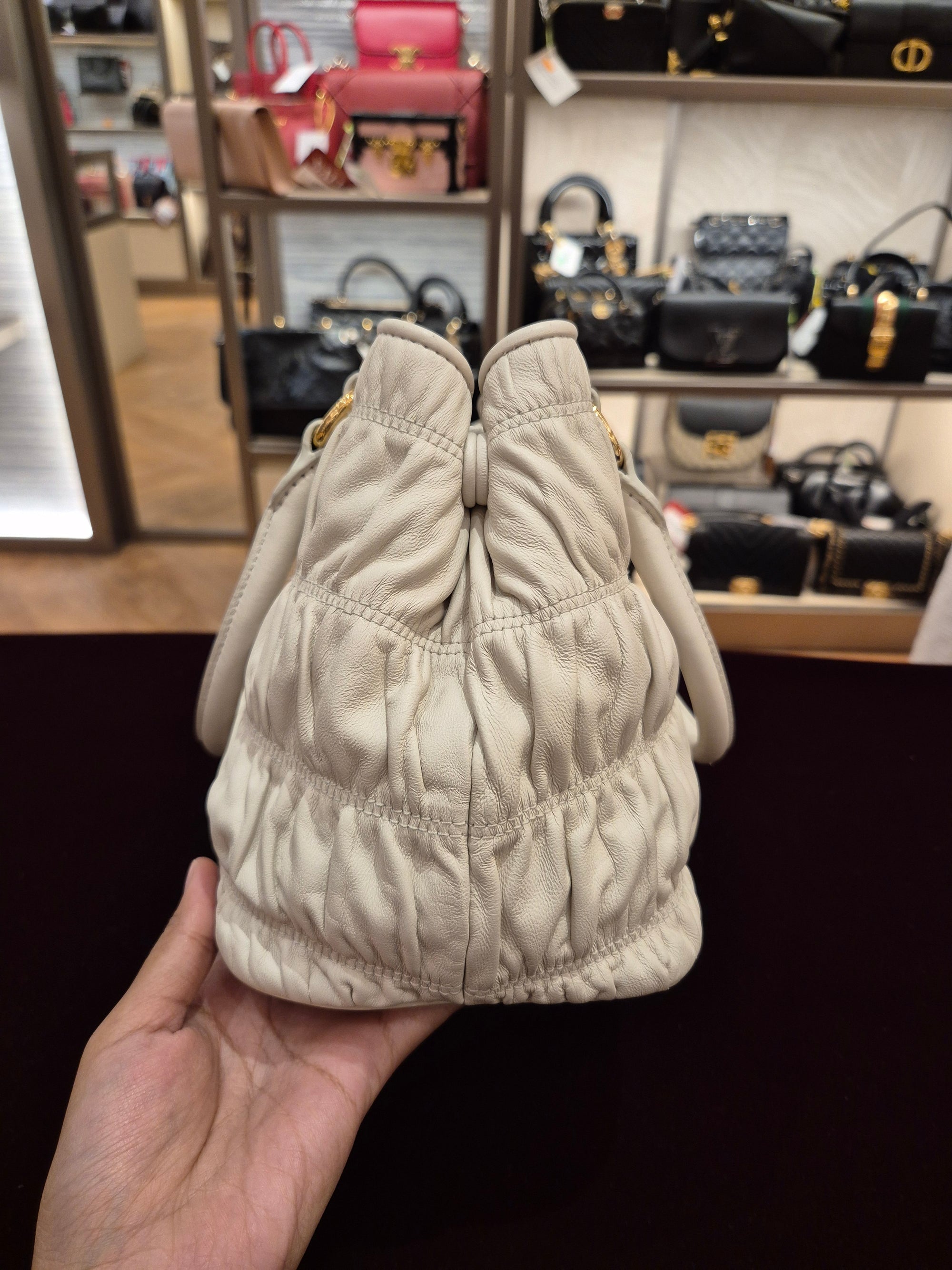 Prada Gaufree White