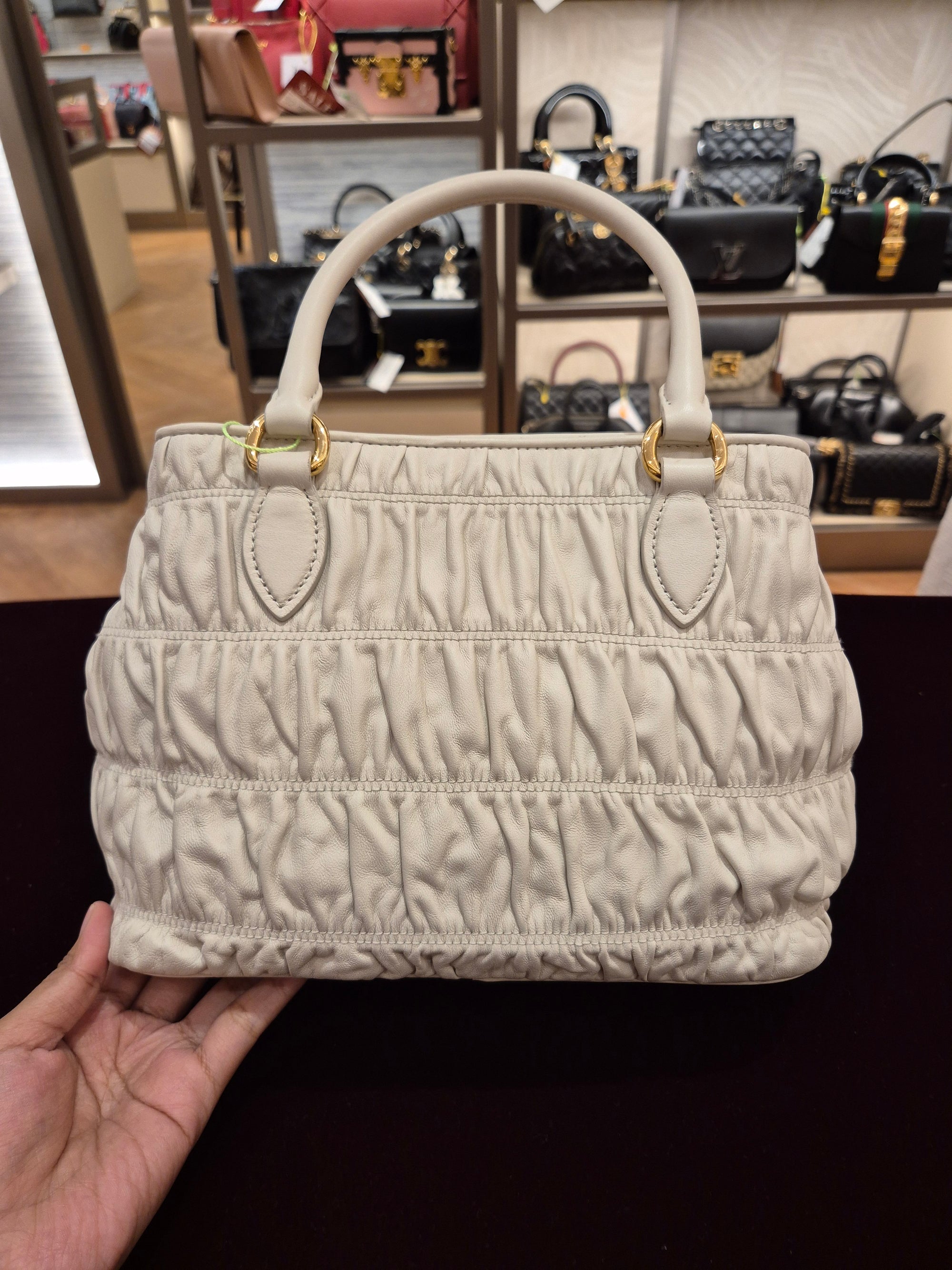 Prada Gaufree White