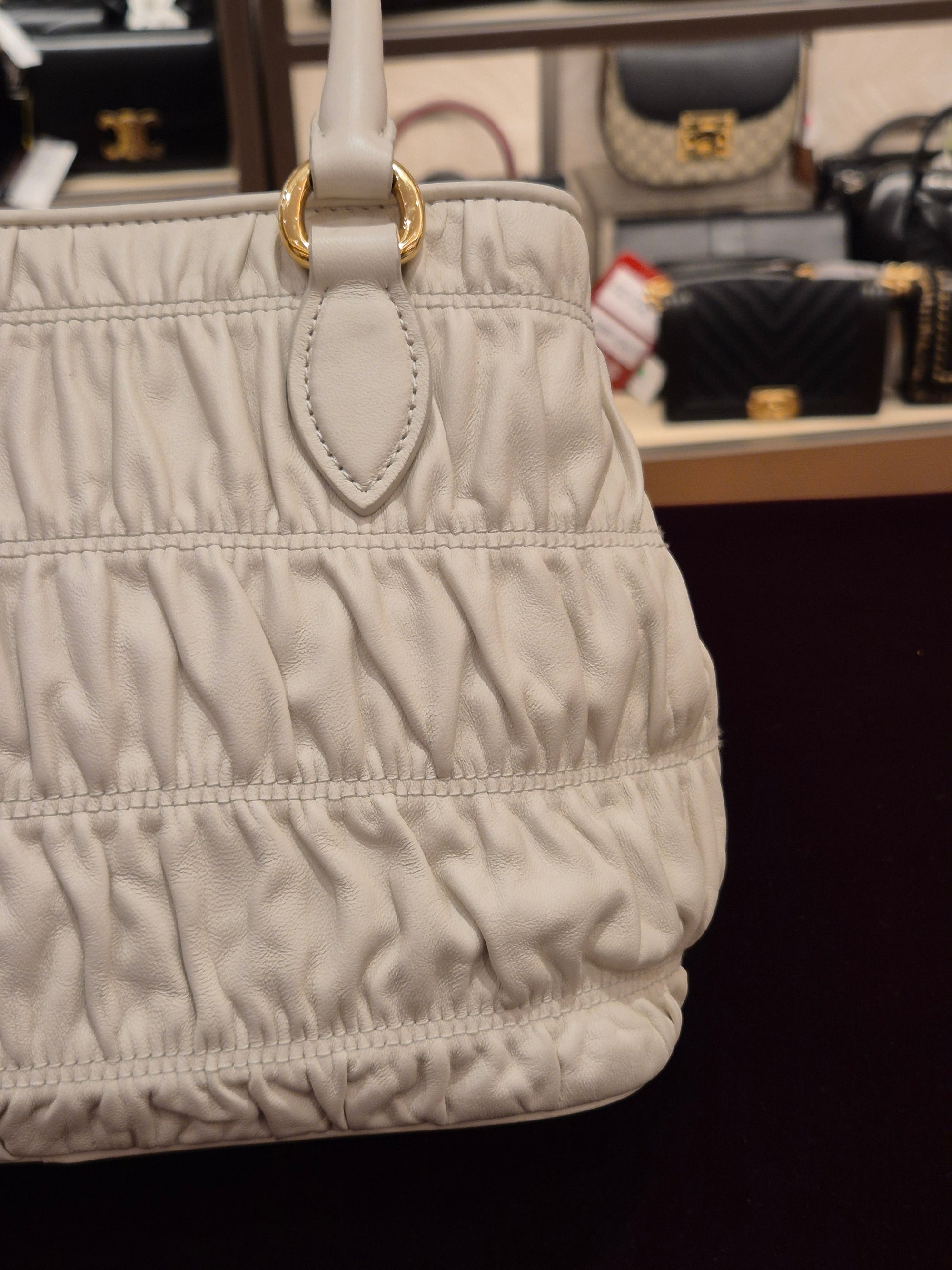 Prada Gaufree White