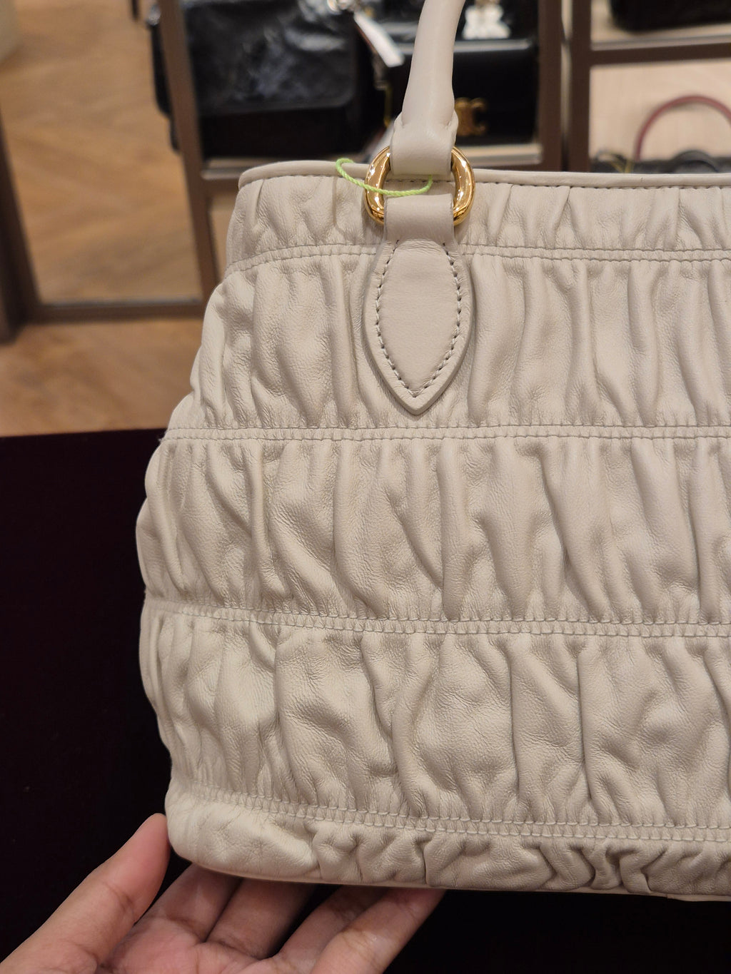 Prada Gaufree White