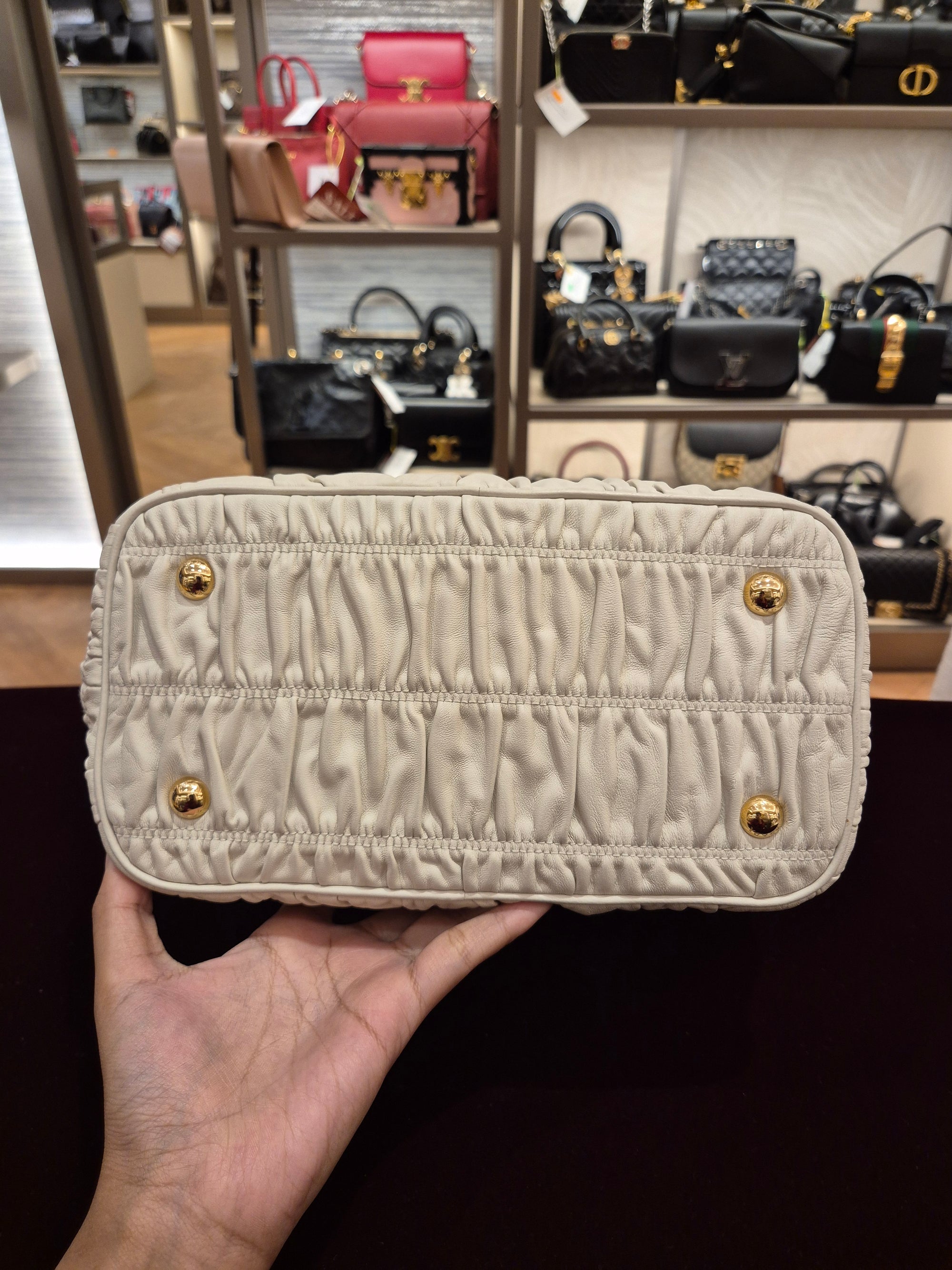 Prada Gaufree White