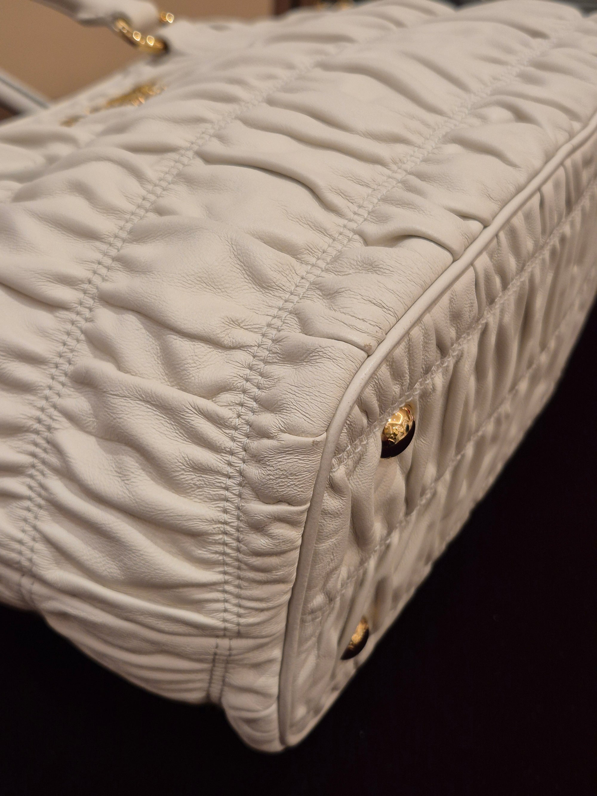 Prada Gaufree White
