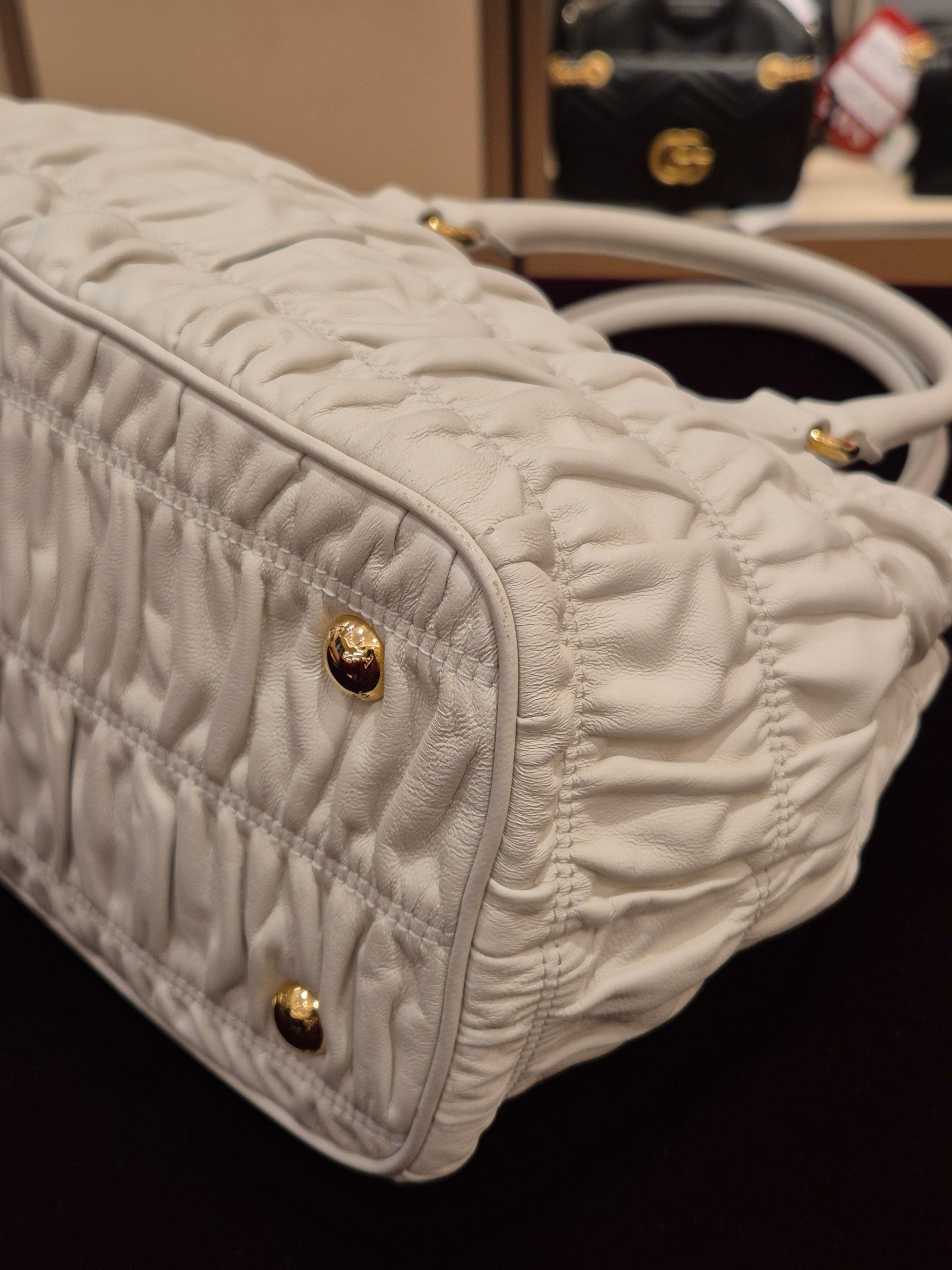 Prada Gaufree White