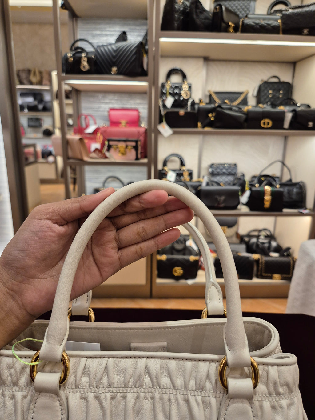 Prada Gaufree White