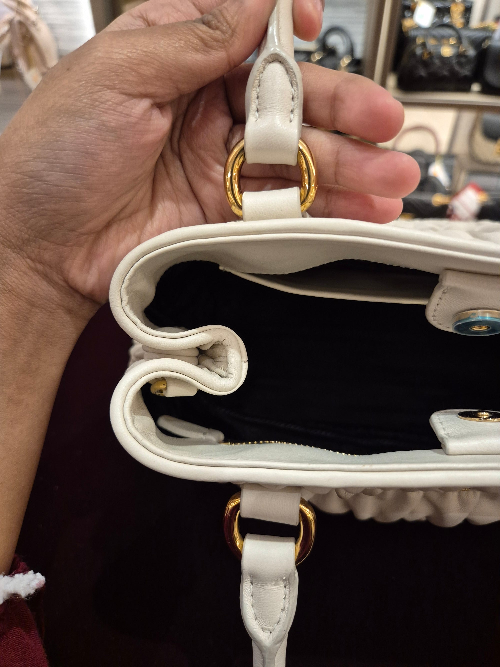 Prada Gaufree White