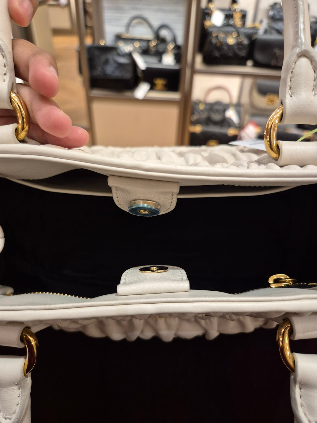 Prada Gaufree White