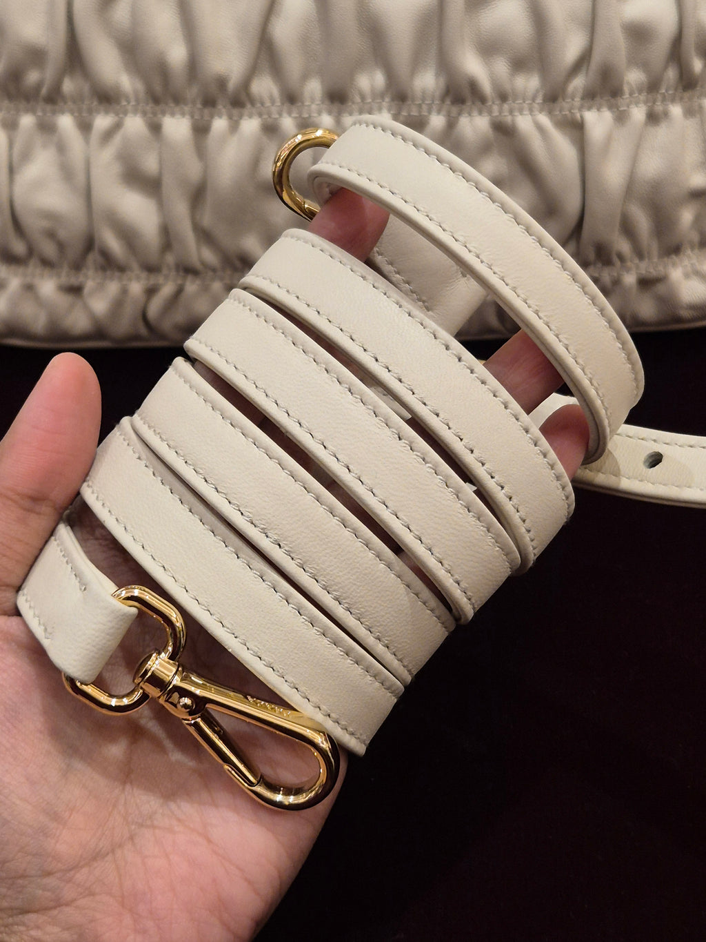 Prada Gaufree White