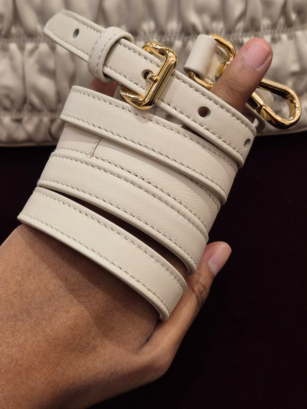 Prada Gaufree White