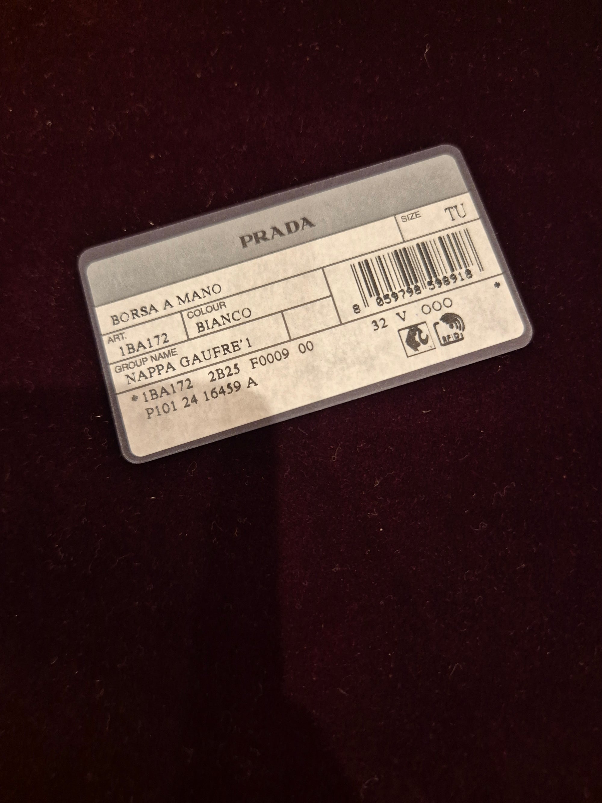 Prada Gaufree White