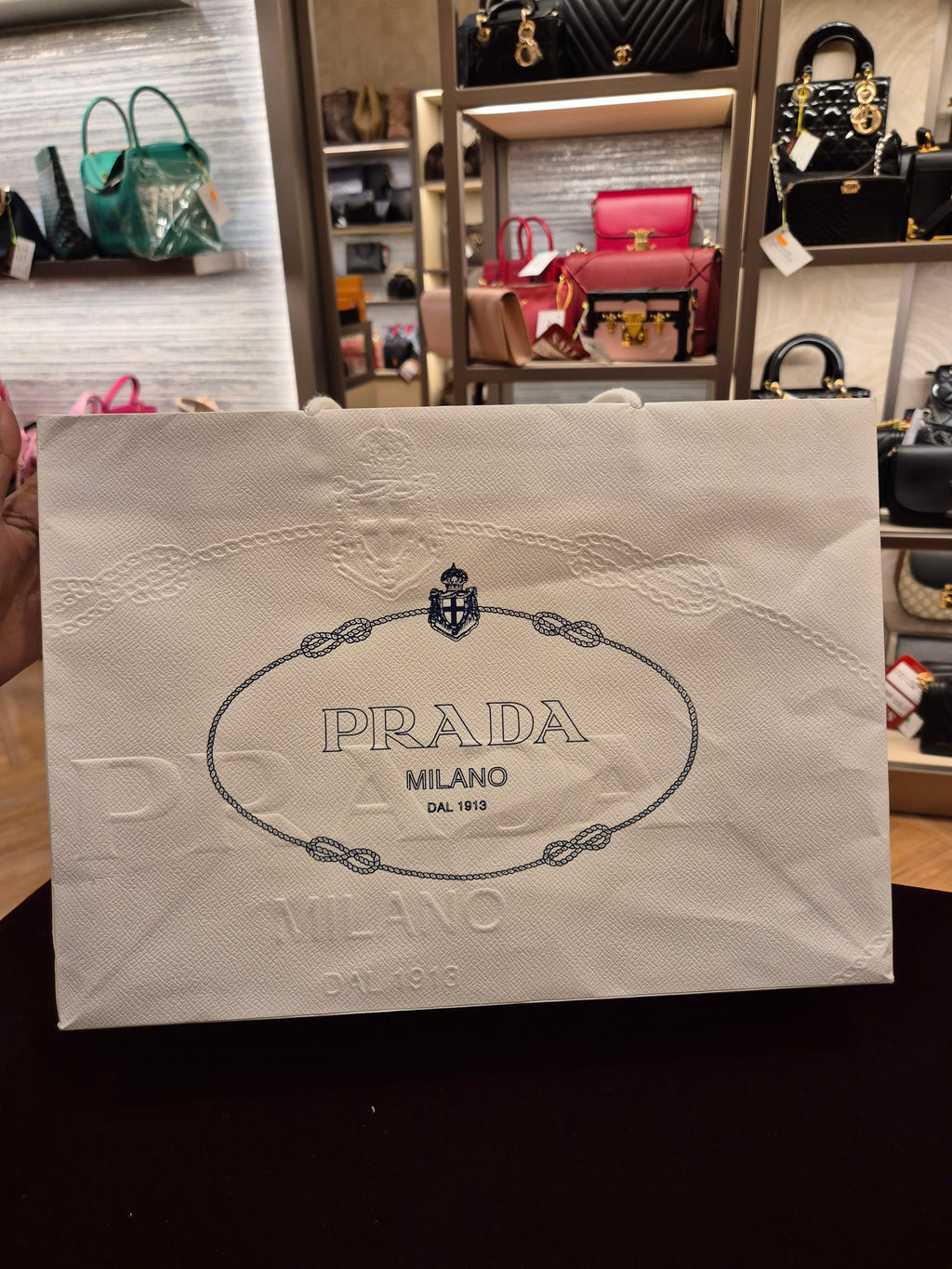 Prada Gaufree White