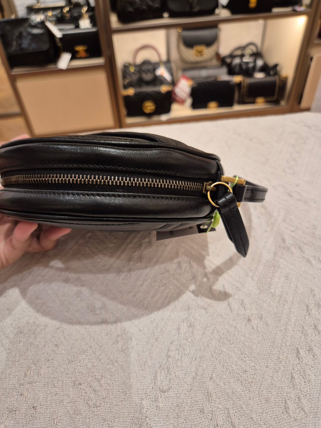 Gucci Marmont Round Clutch Black
