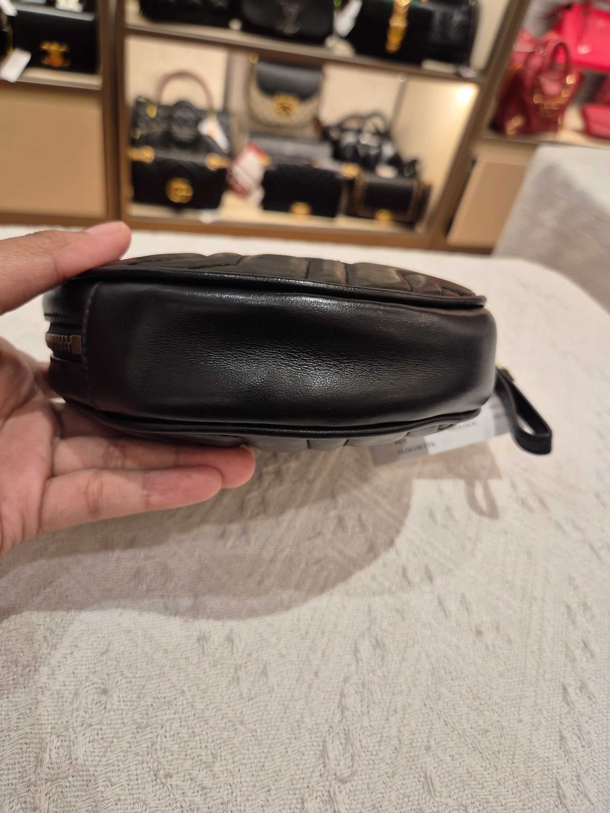Gucci Marmont Round Clutch Black