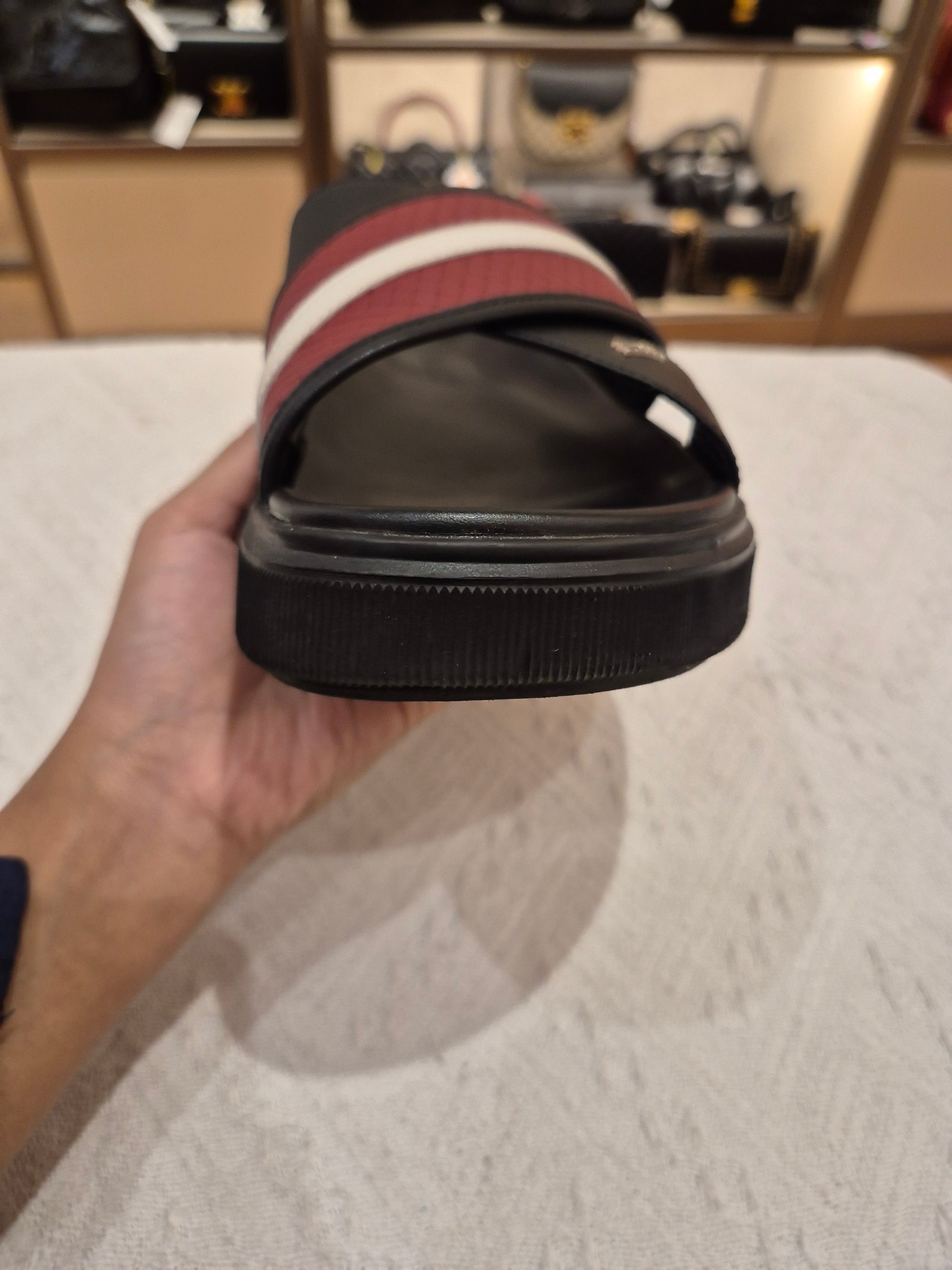 Bally Jarko Sandal Stripe Black Man