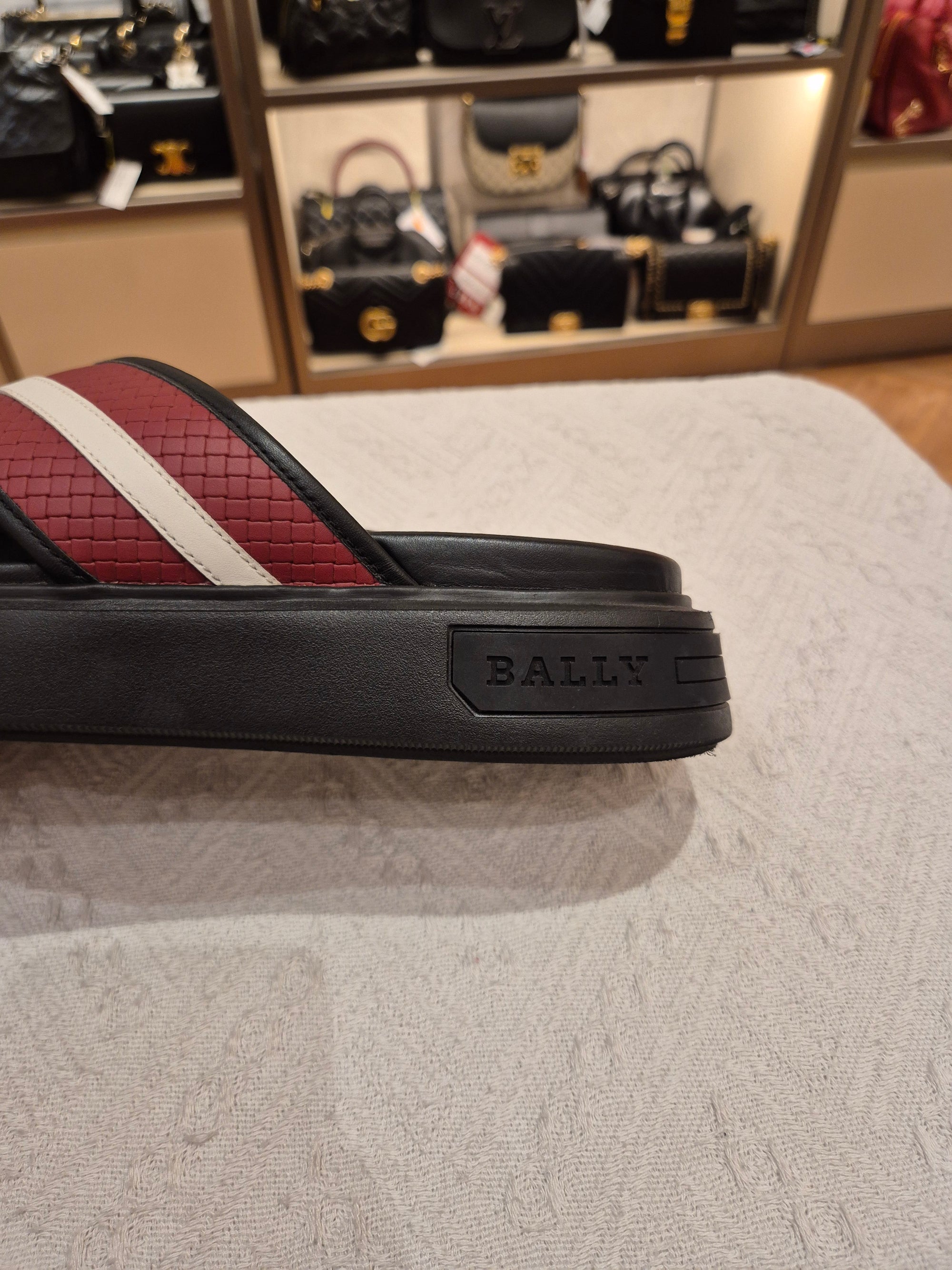Bally Jarko Sandal Stripe Black Man