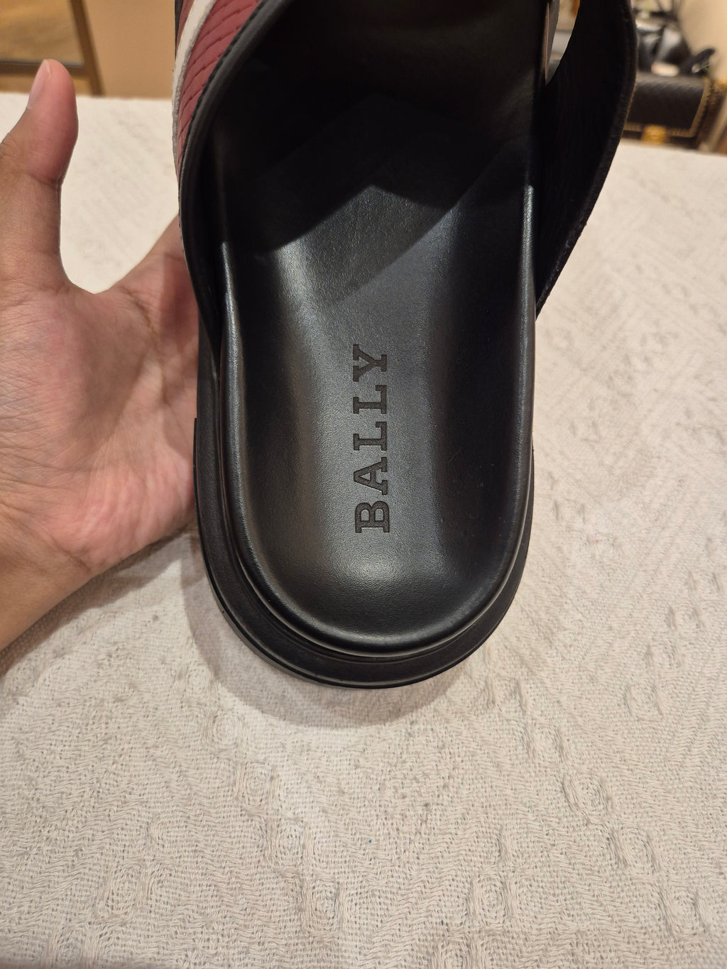 Bally Jarko Sandal Stripe Black Man