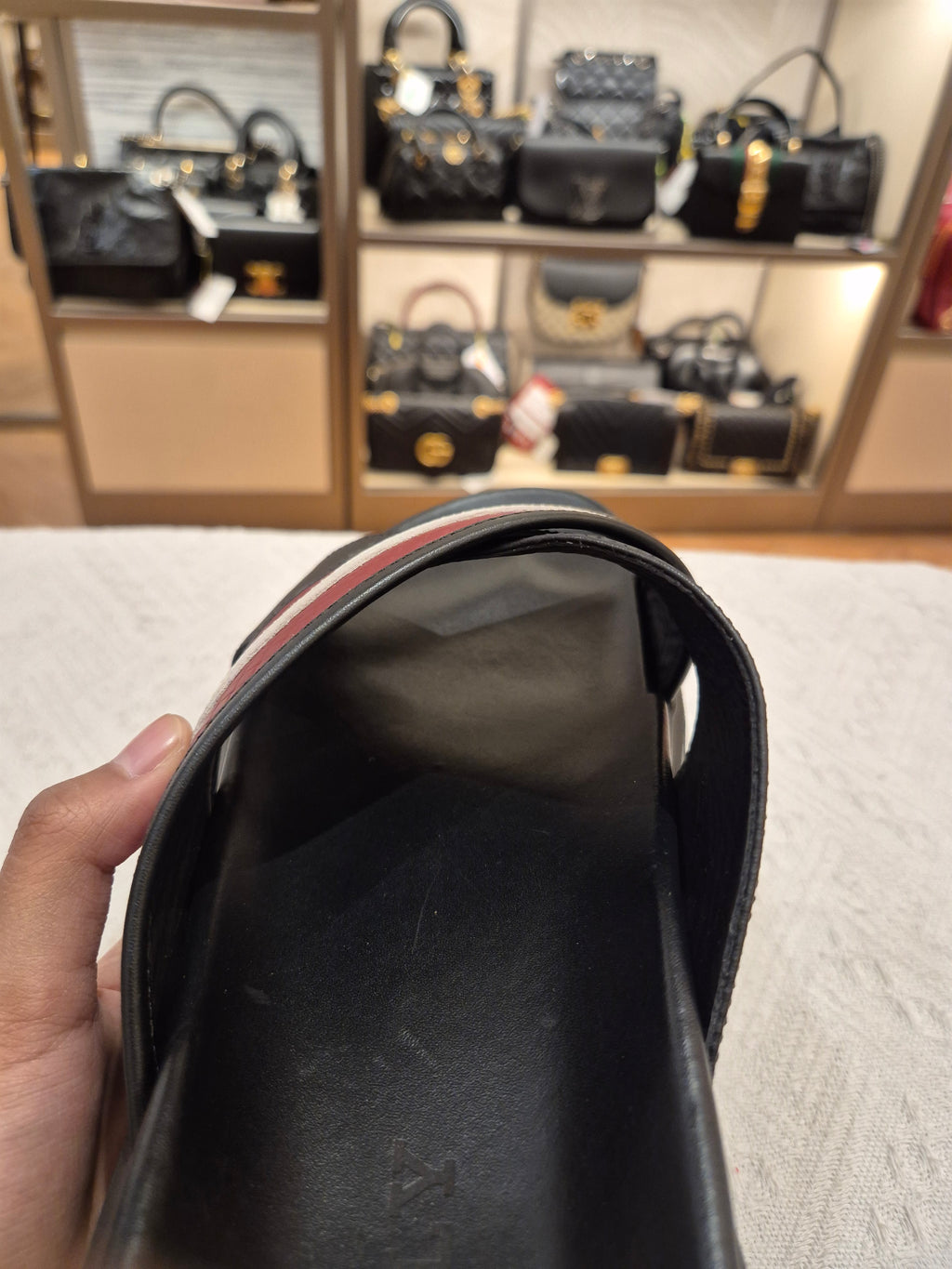 Bally Jarko Sandal Stripe Black Man