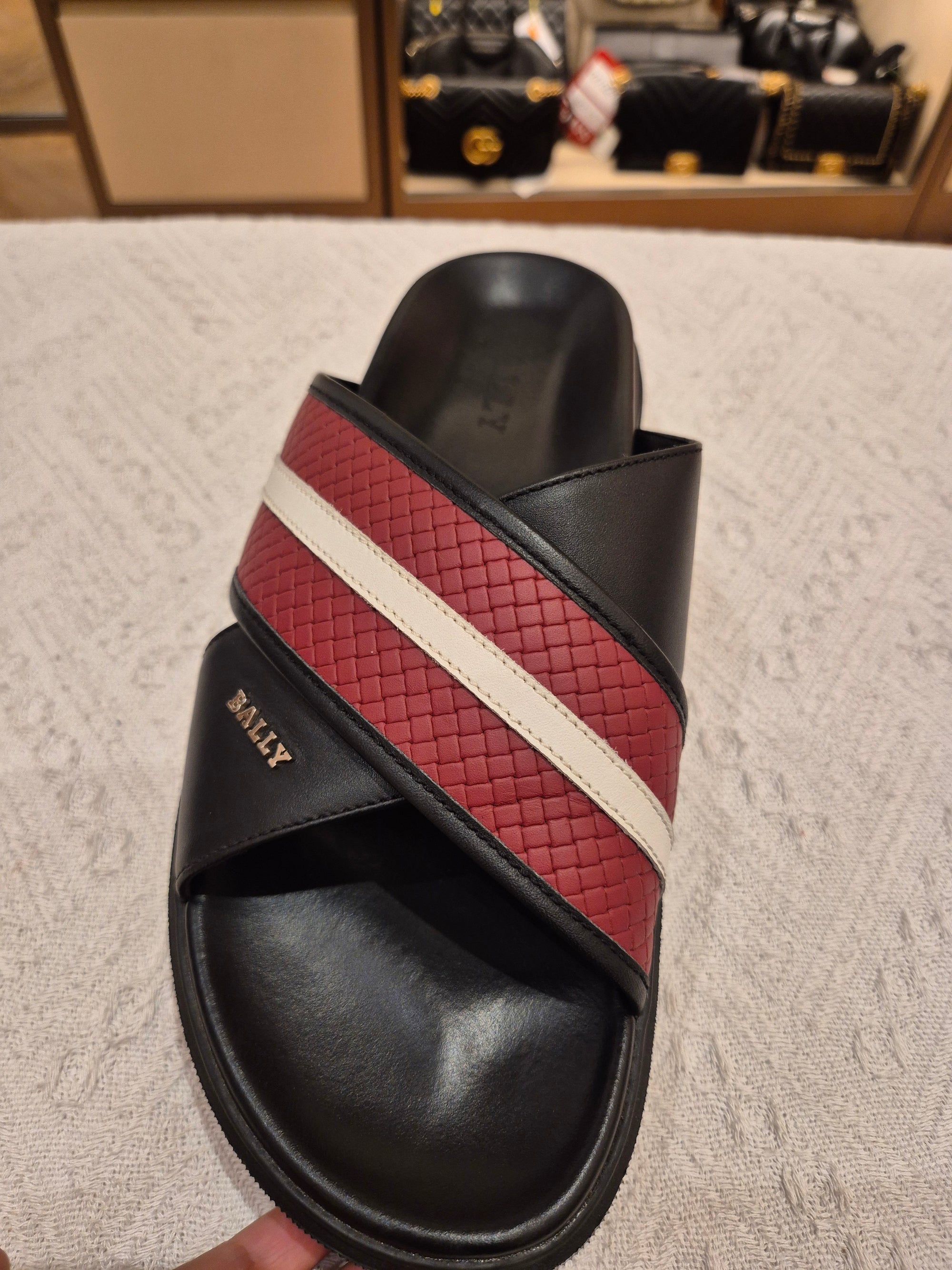 Bally Jarko Sandal Stripe Black Man