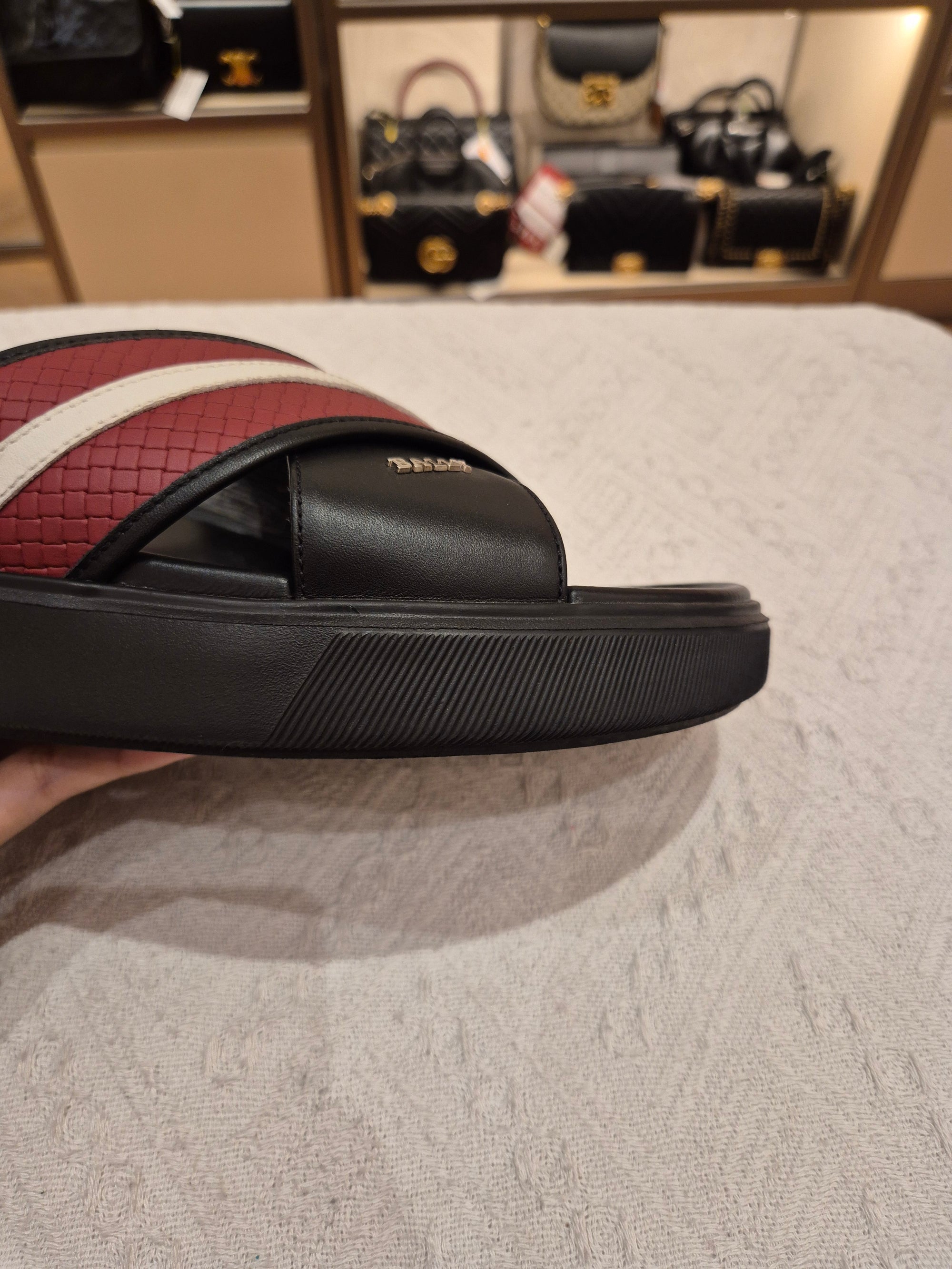 Bally Jarko Sandal Stripe Black Man
