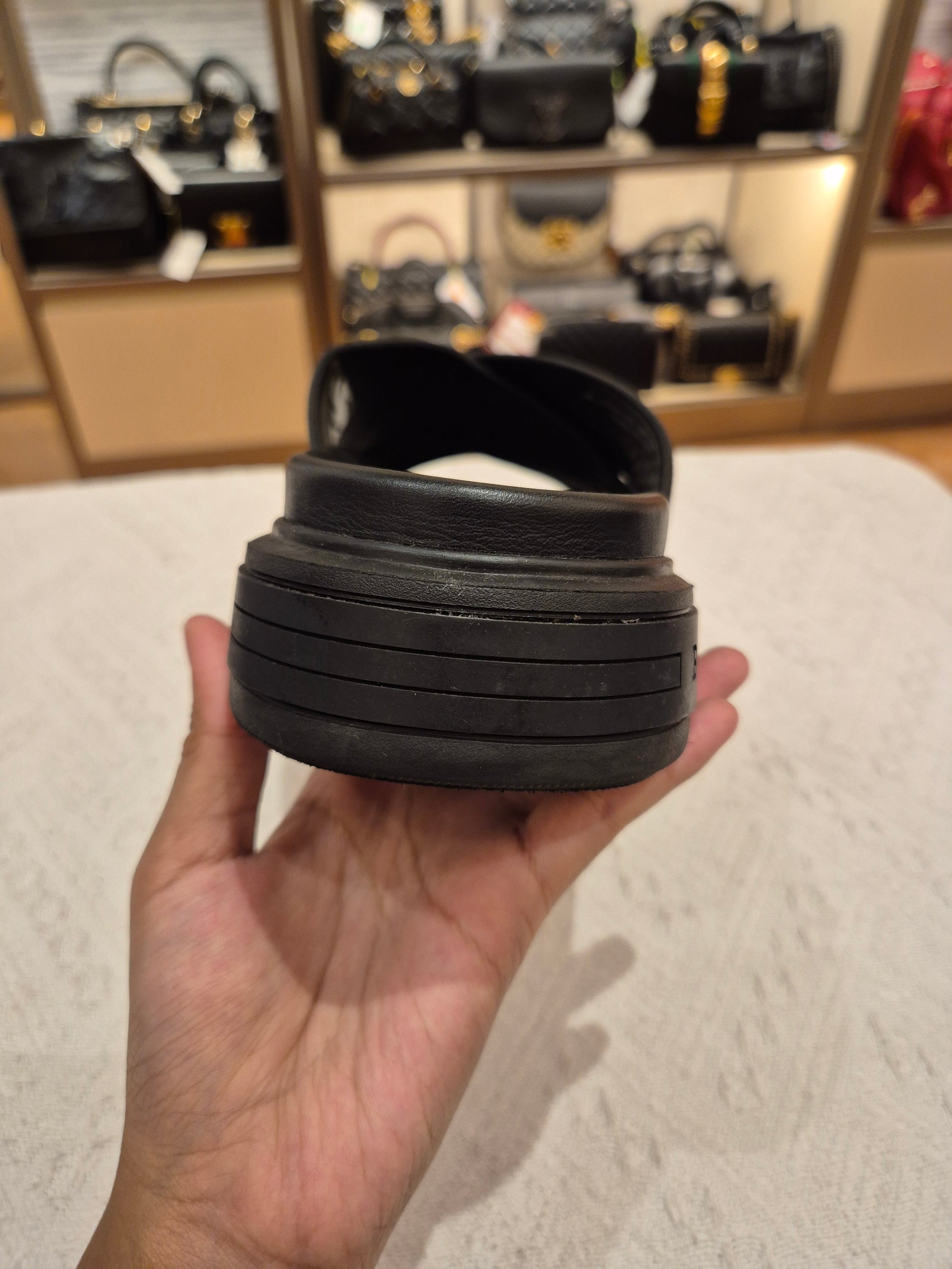 Bally Jarko Sandal Stripe Black Man