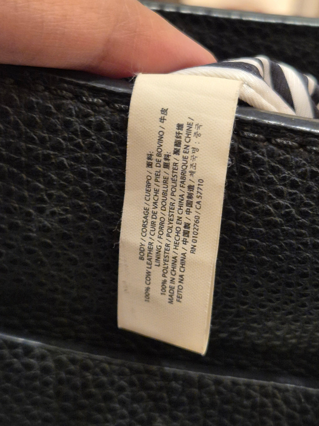 Kate Spade Hamsley Sling Leather Black