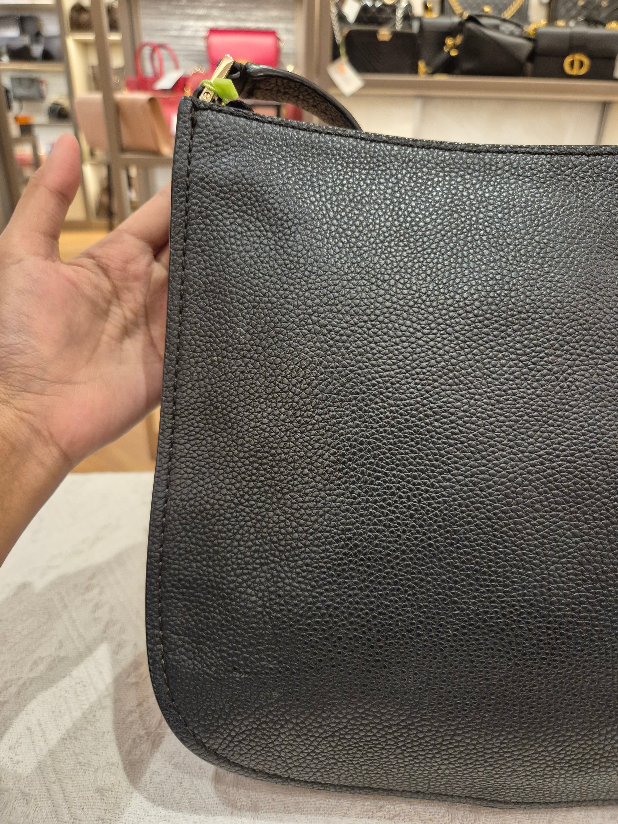 Kate Spade Hamsley Sling Leather Black