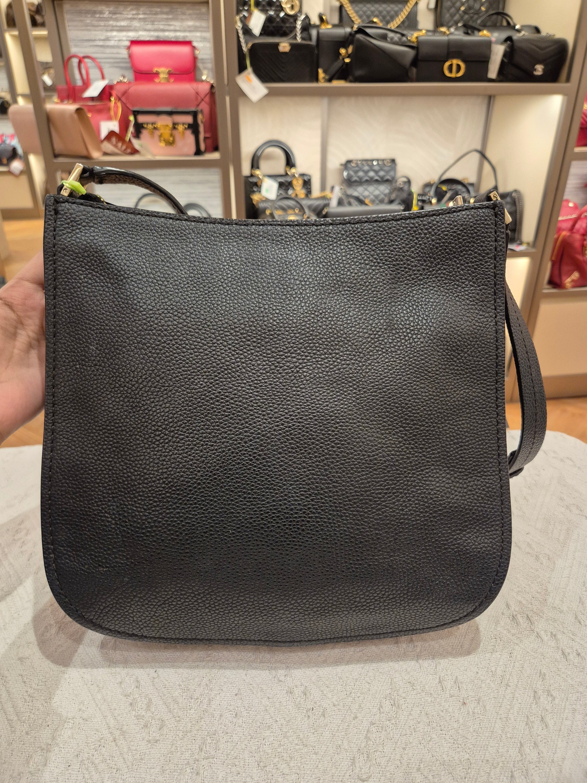 Kate Spade Hamsley Sling Leather Black