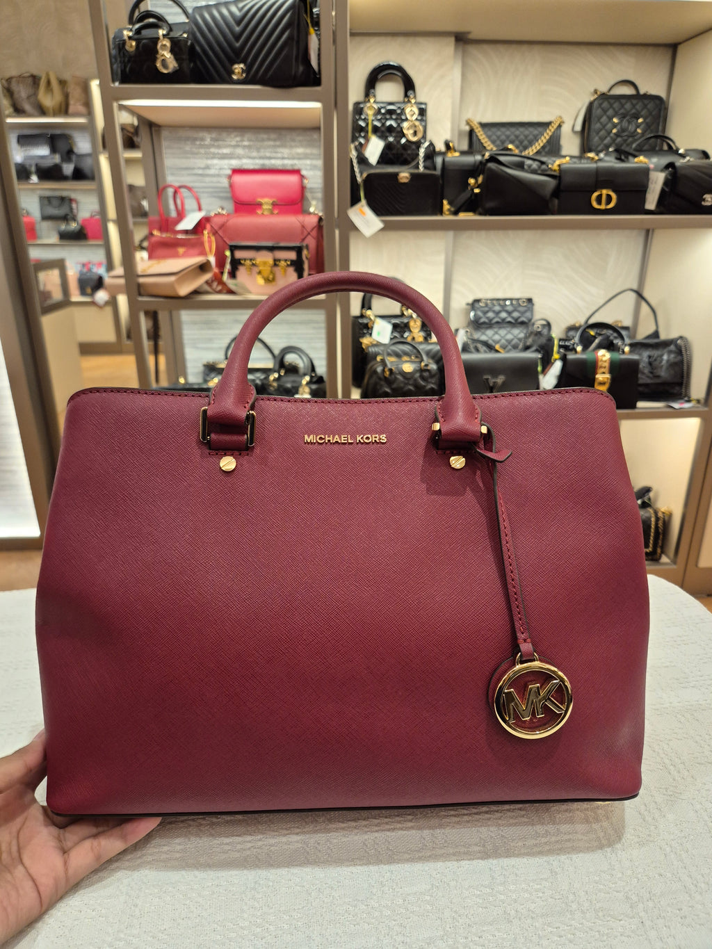 Michael Kors Savannah Mulberry