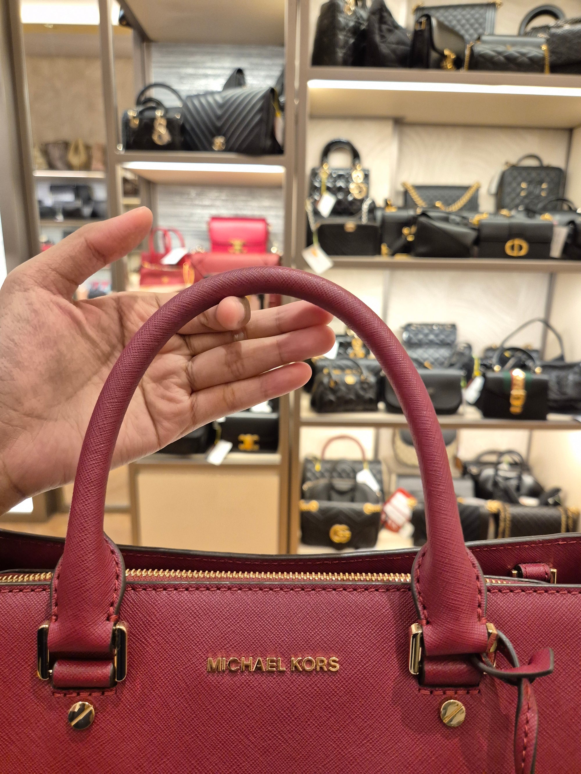 Michael Kors Savannah Mulberry