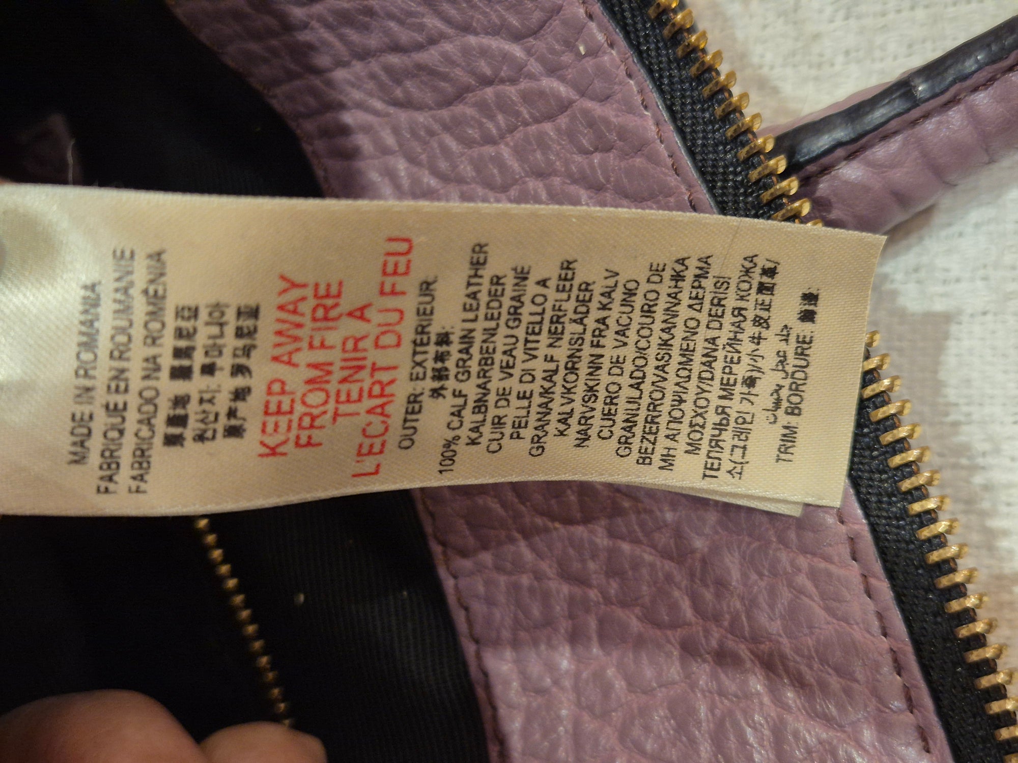 Burberry Dewsbury Purple